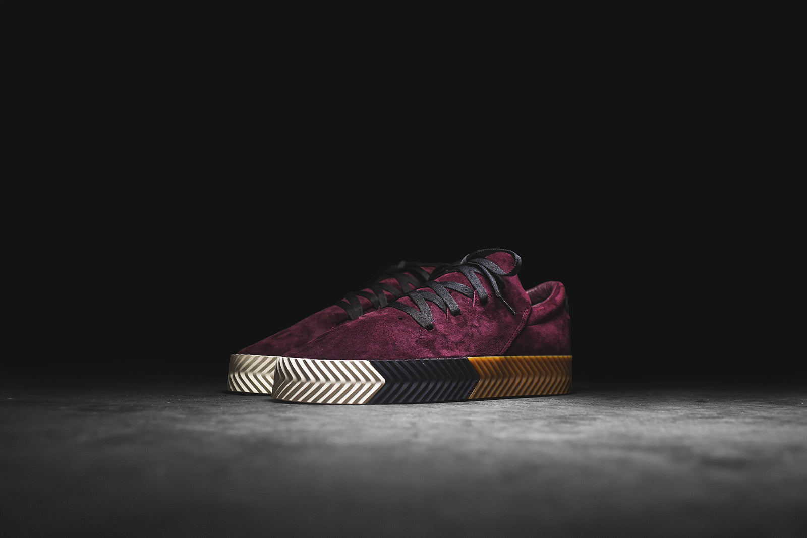adidas Originals x Alexander Wang Skate - Maroon