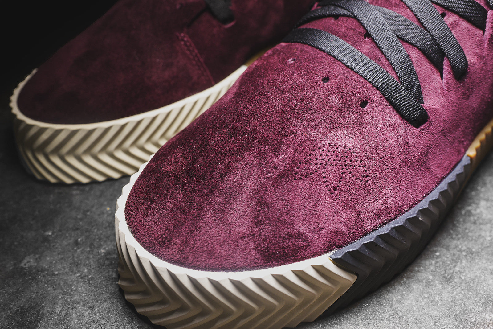 adidas Originals x Alexander Wang Skate - Maroon