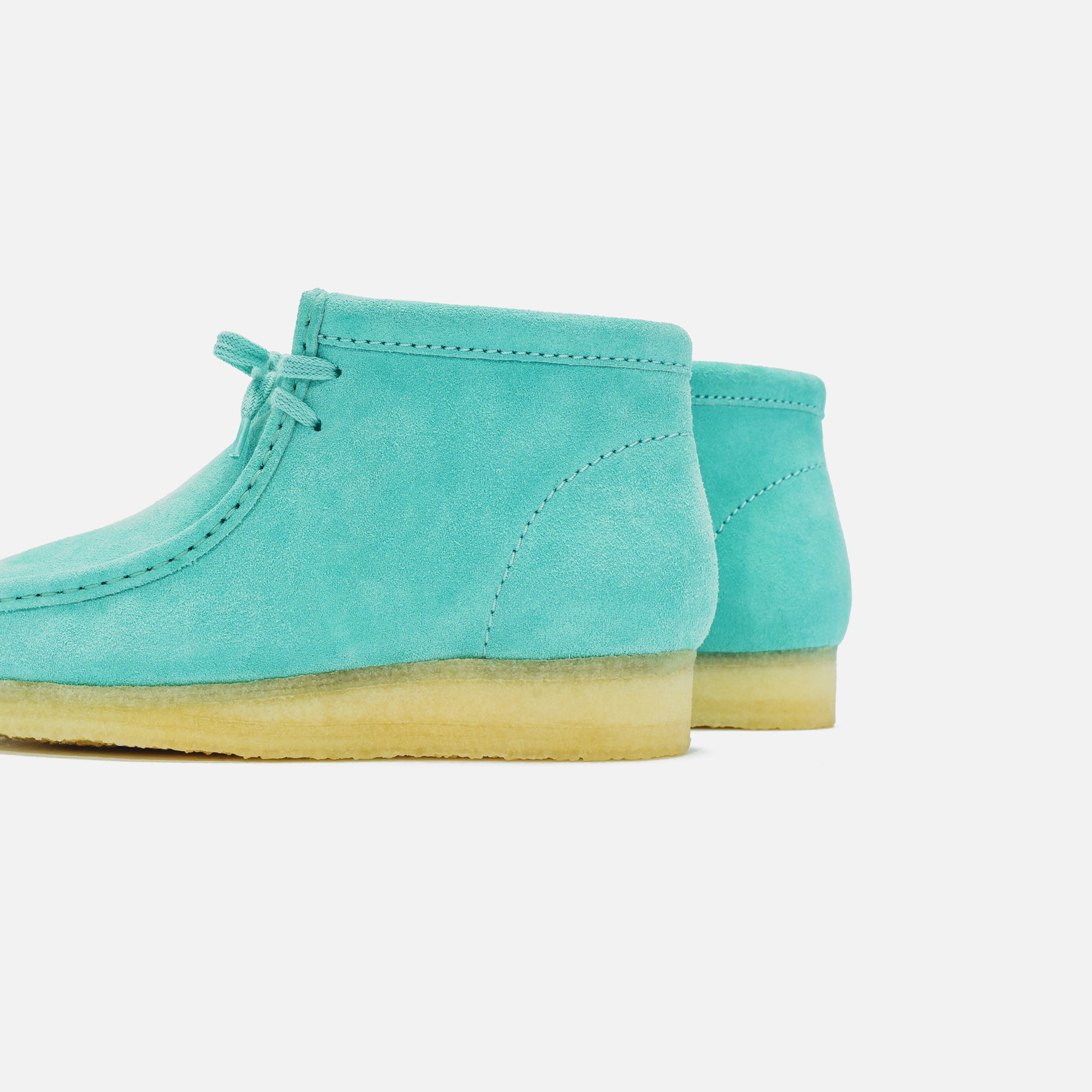 Clarks Wallabee Boot - Spearmint Suede