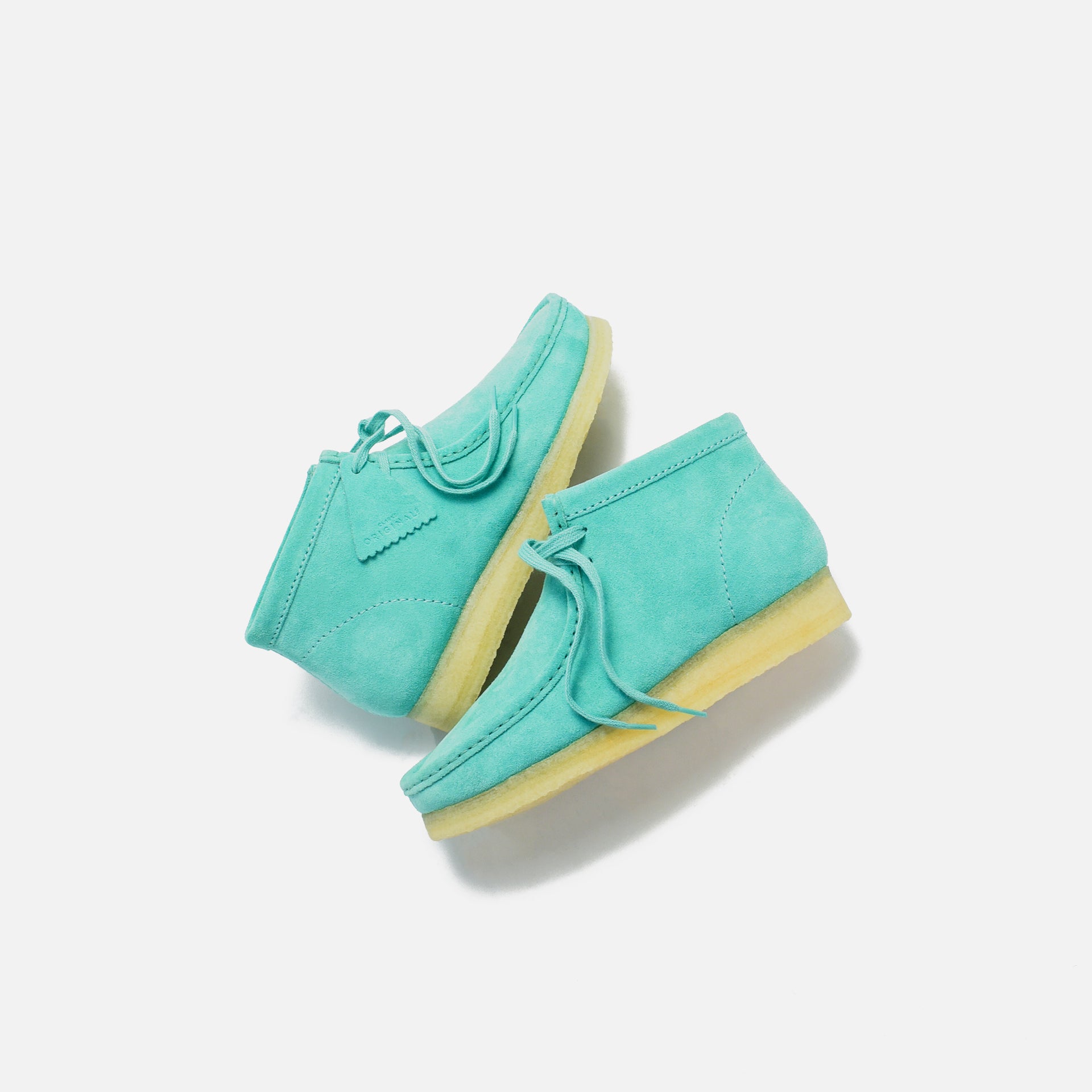 Clarks Wallabee Boot - Spearmint Suede