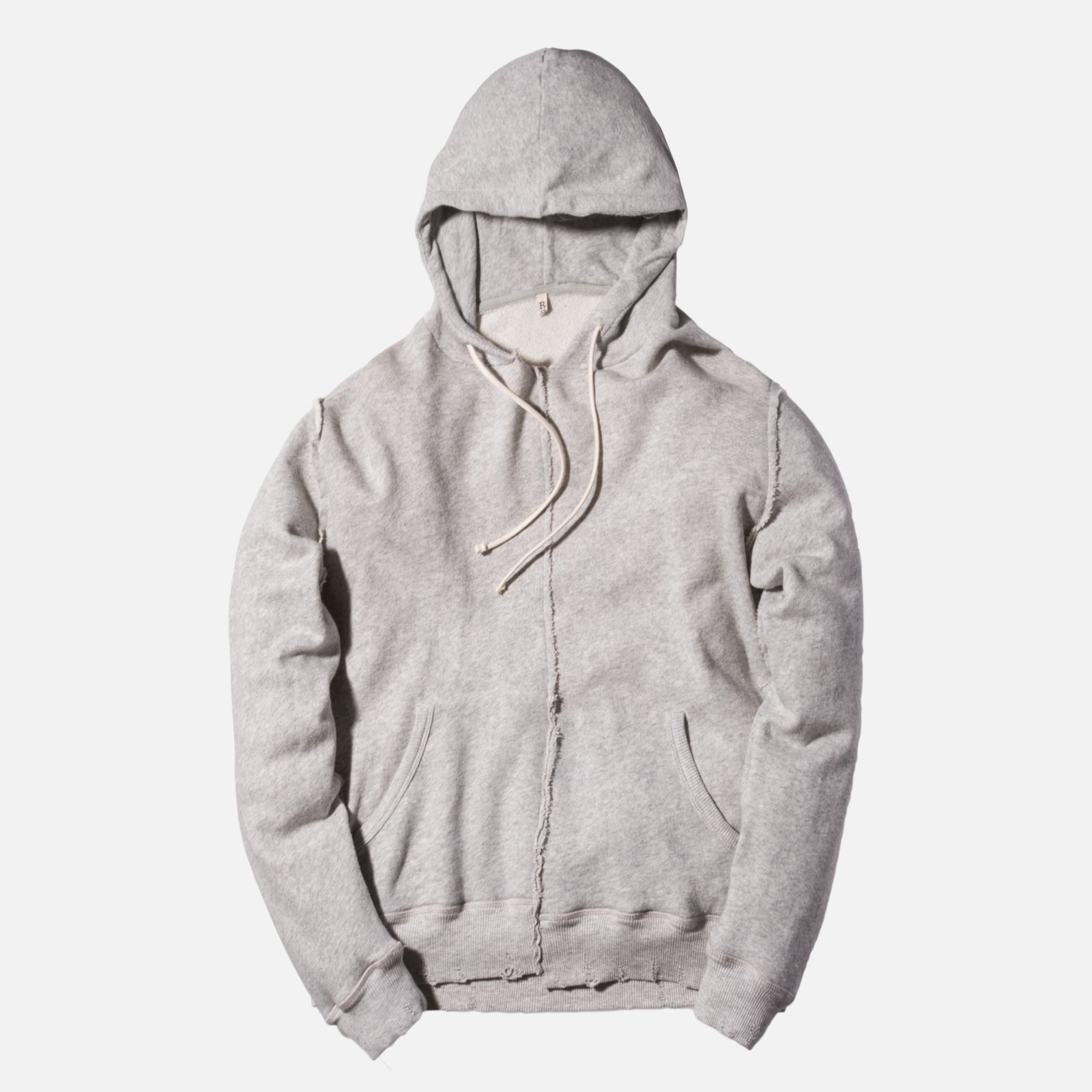 R13 Spliced Hoodie Grey Kith