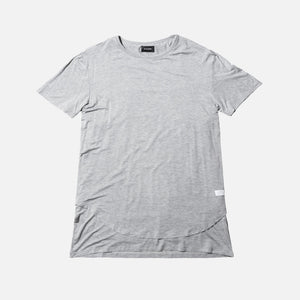 Stampd Double Layer Scallop Tee - Grey
