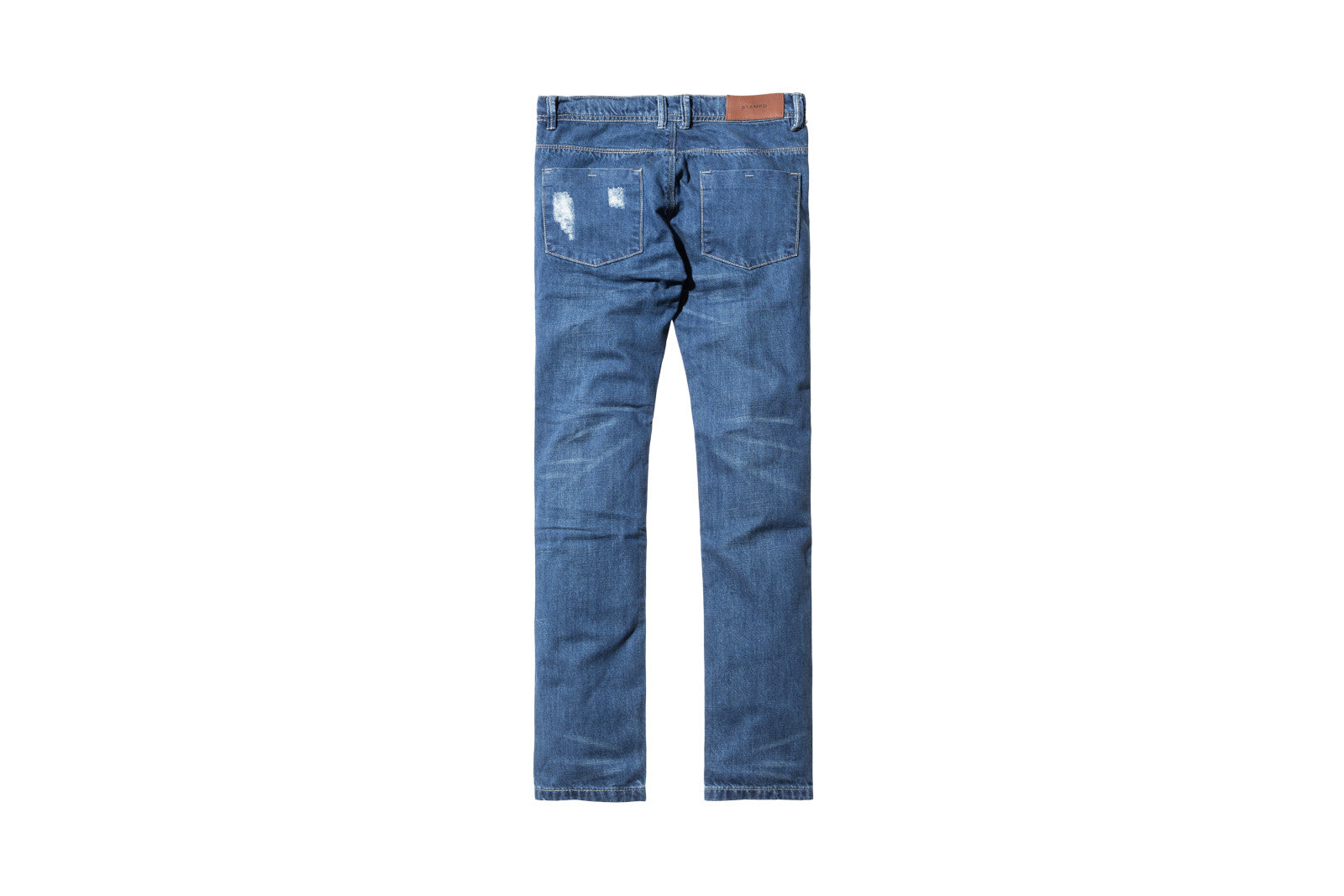 Stampd Repaired 5-Pocket Denim - Indigo