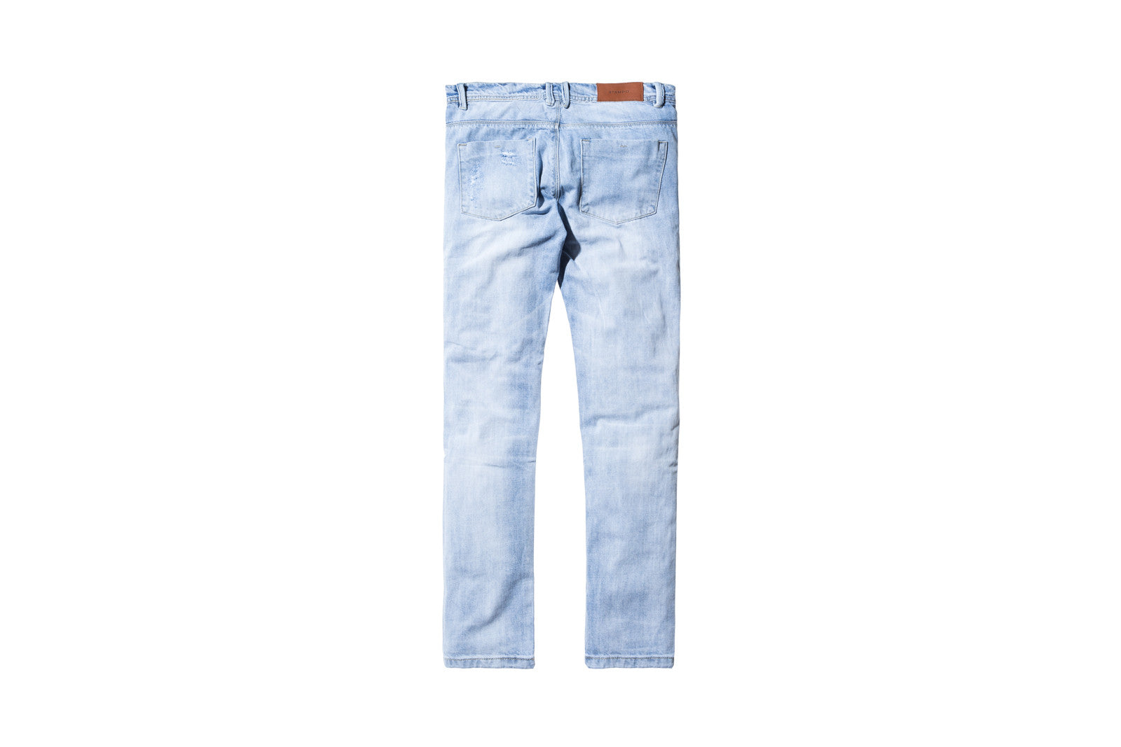 Stampd Repaired 5-Pocket Denim - Blue