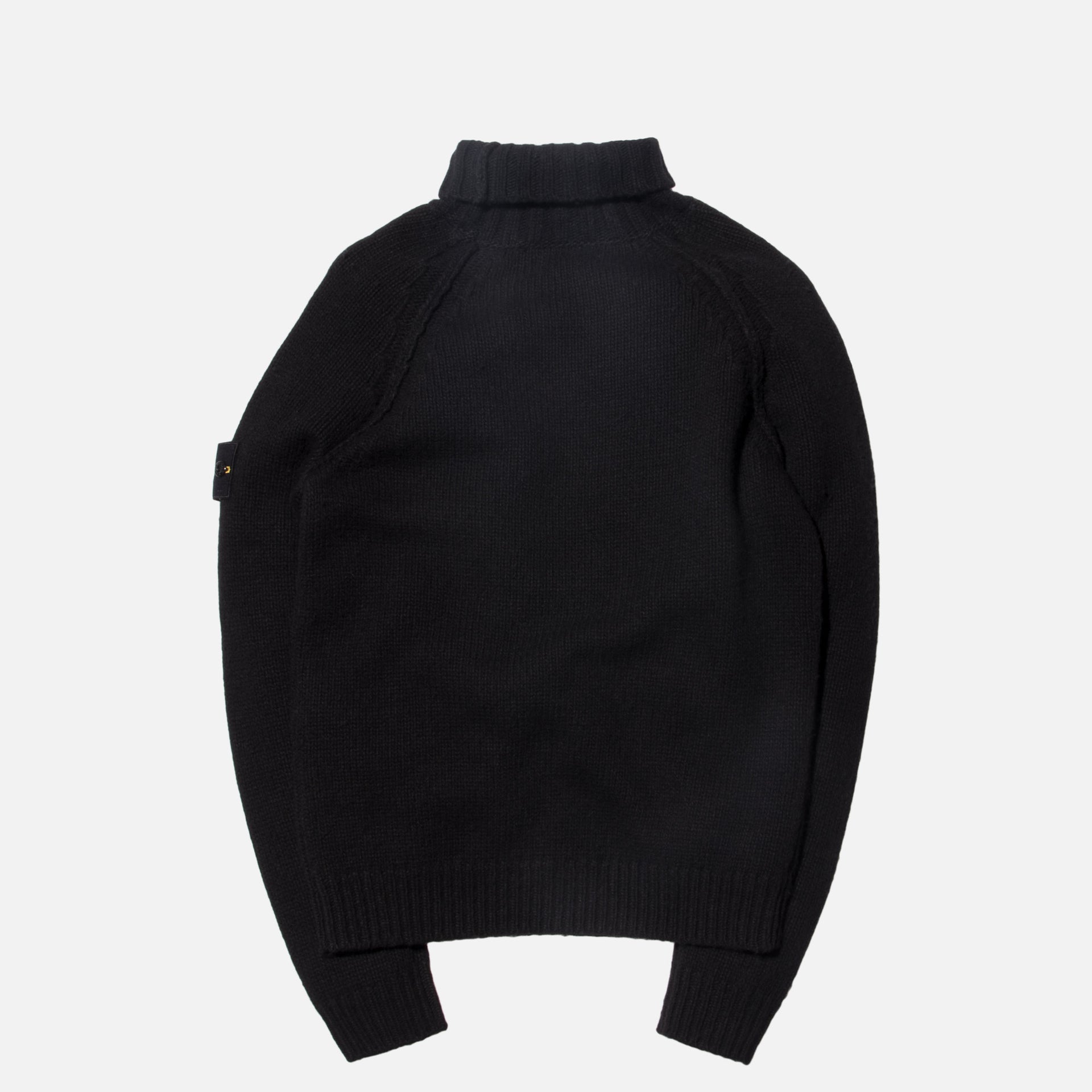 Stone Island Knit Turtleneck - Black