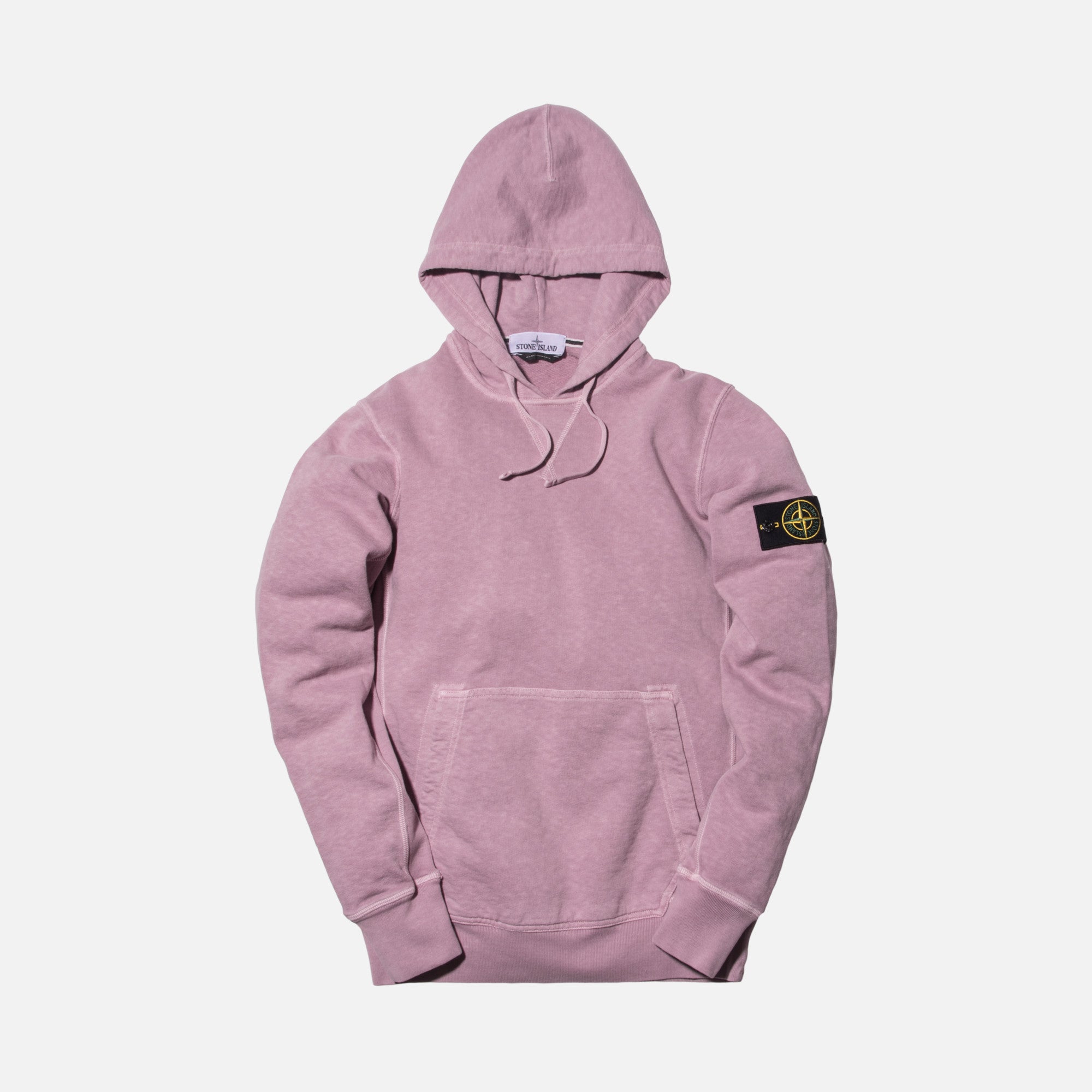 Stone island hoodie outlet rose