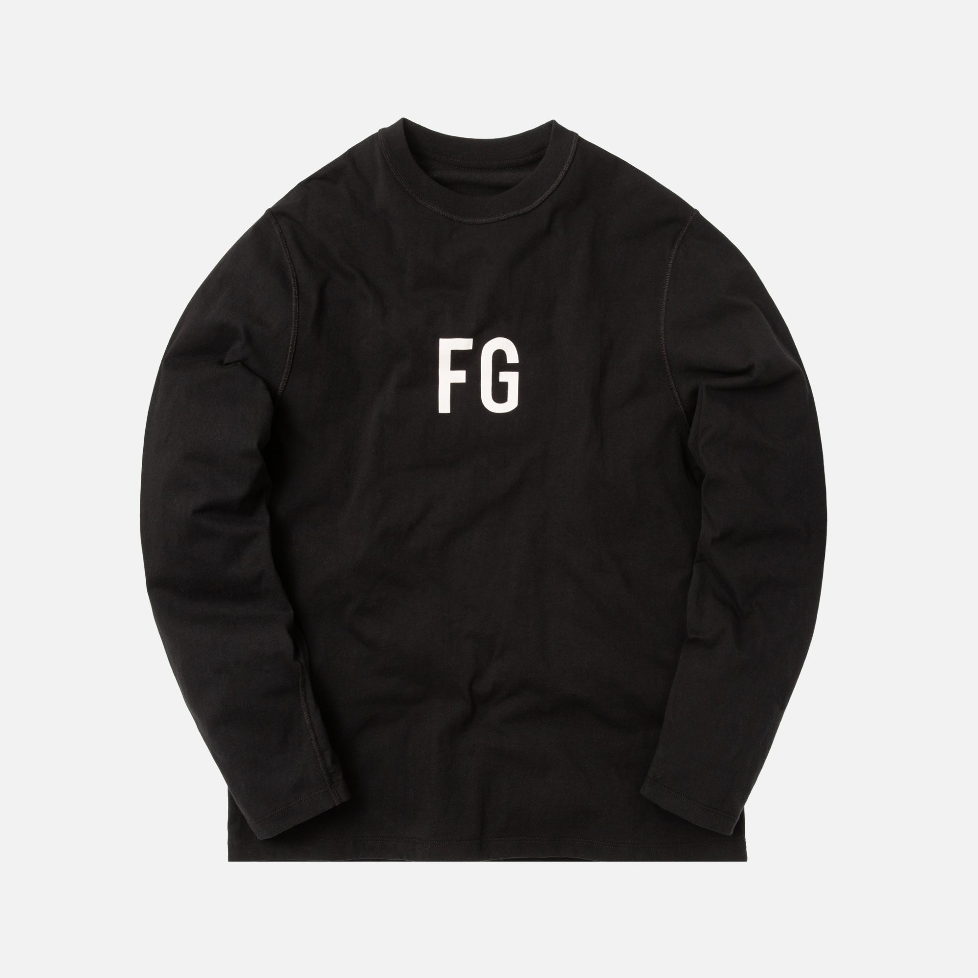 Fear of God FG L/S Tee - Vintage Black – Kith
