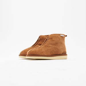 Suicoke leather ankle boots - Brown