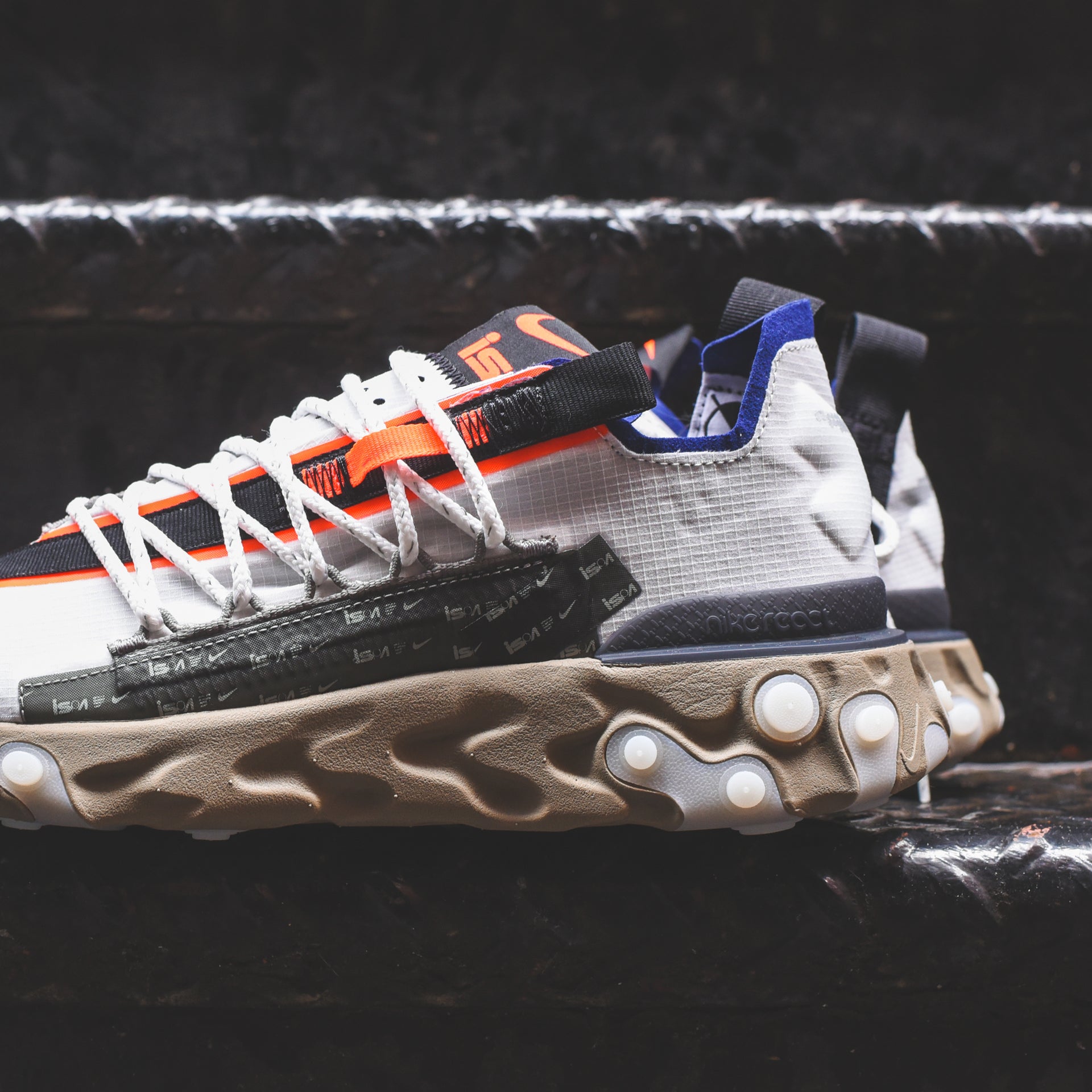 Nike ISPA React WR - Summit White / Deep Royal Blue / Khaki