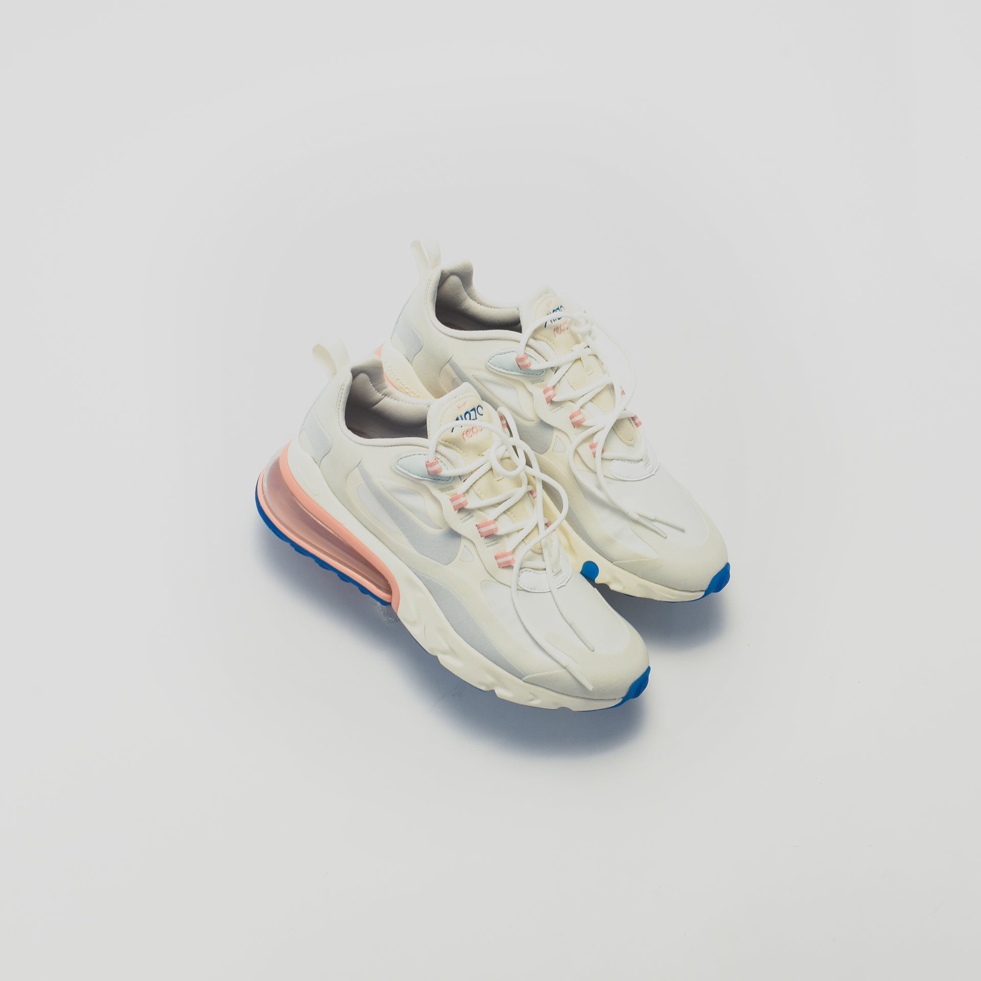 Nike WMNS Air Max 270 React - Summit White / Ghost Aqua / Phantom