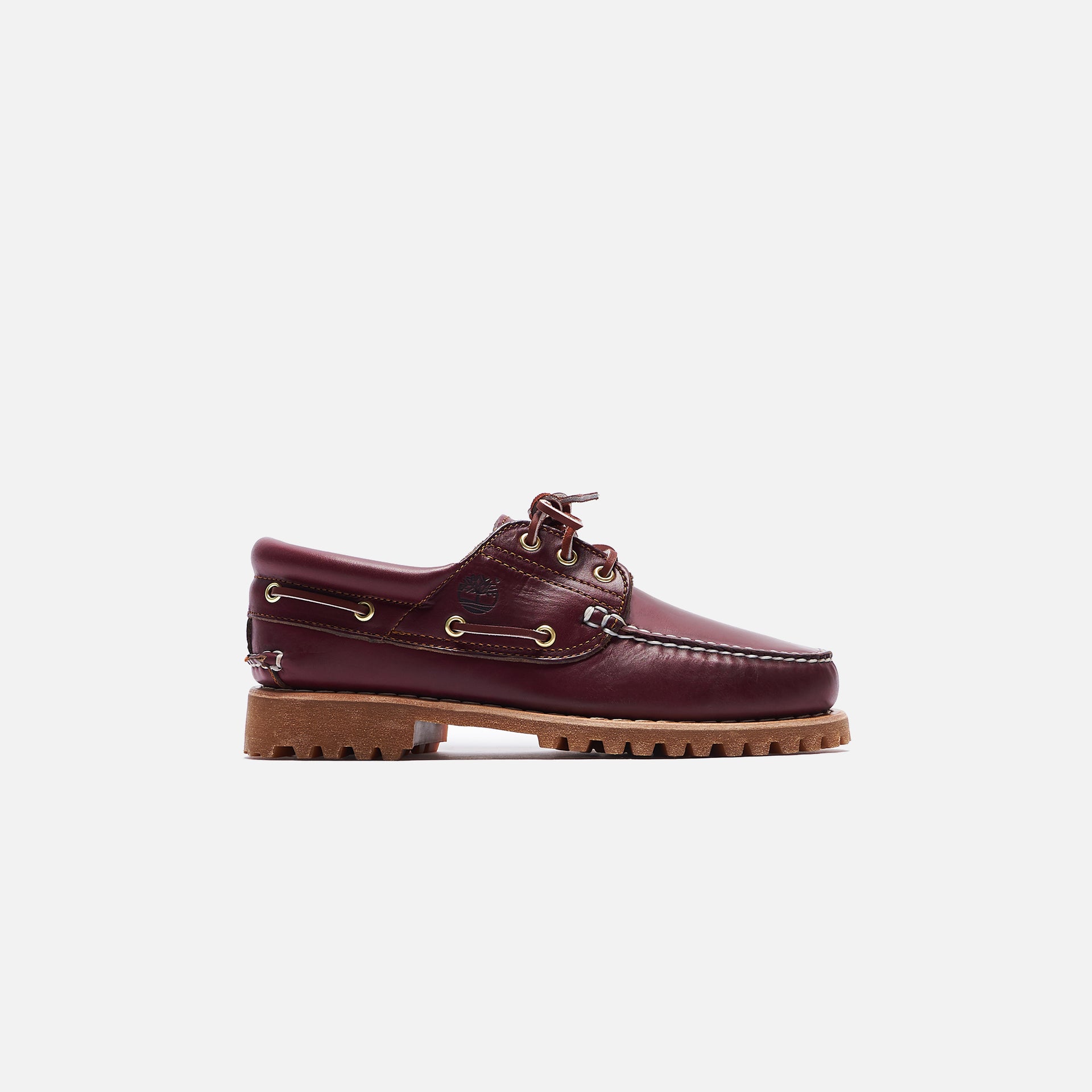 Timberland Full-Grain Boat Shoe - Burgundy