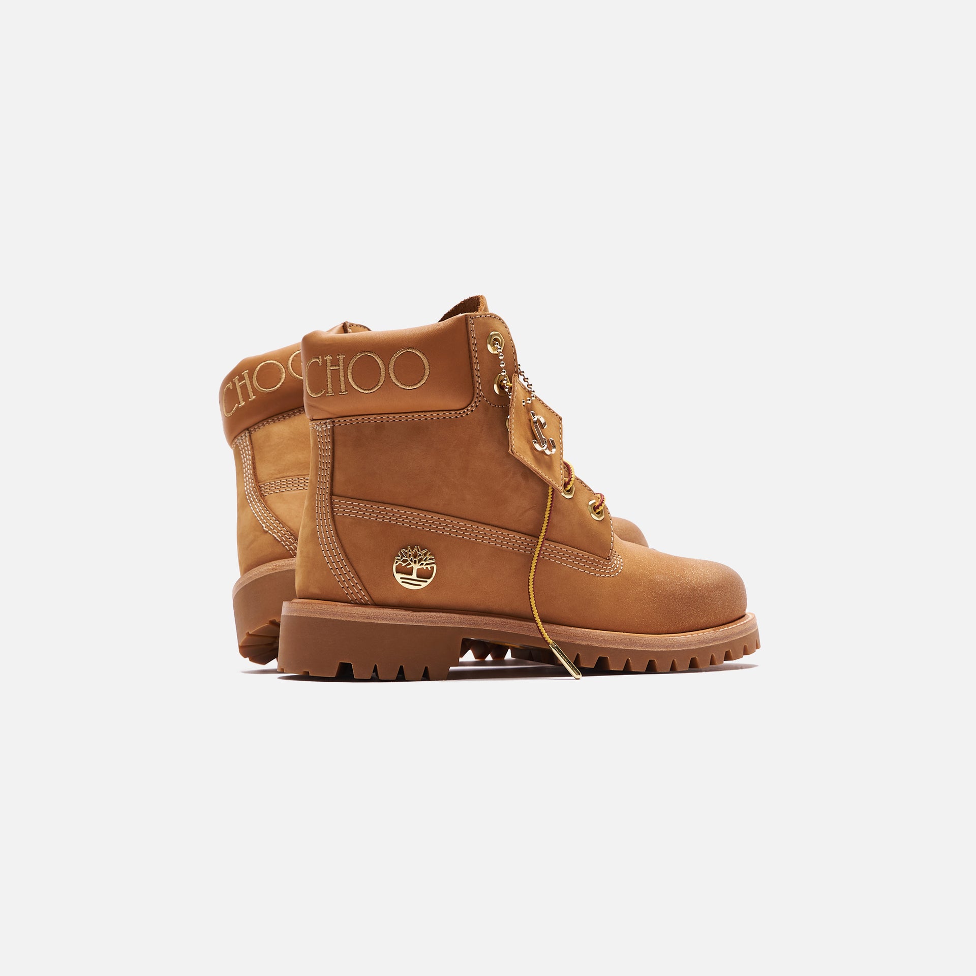 Timberland x Jimmy Choo WMNS Nubuck Boot - Glitter Spray / Wheat / Gold