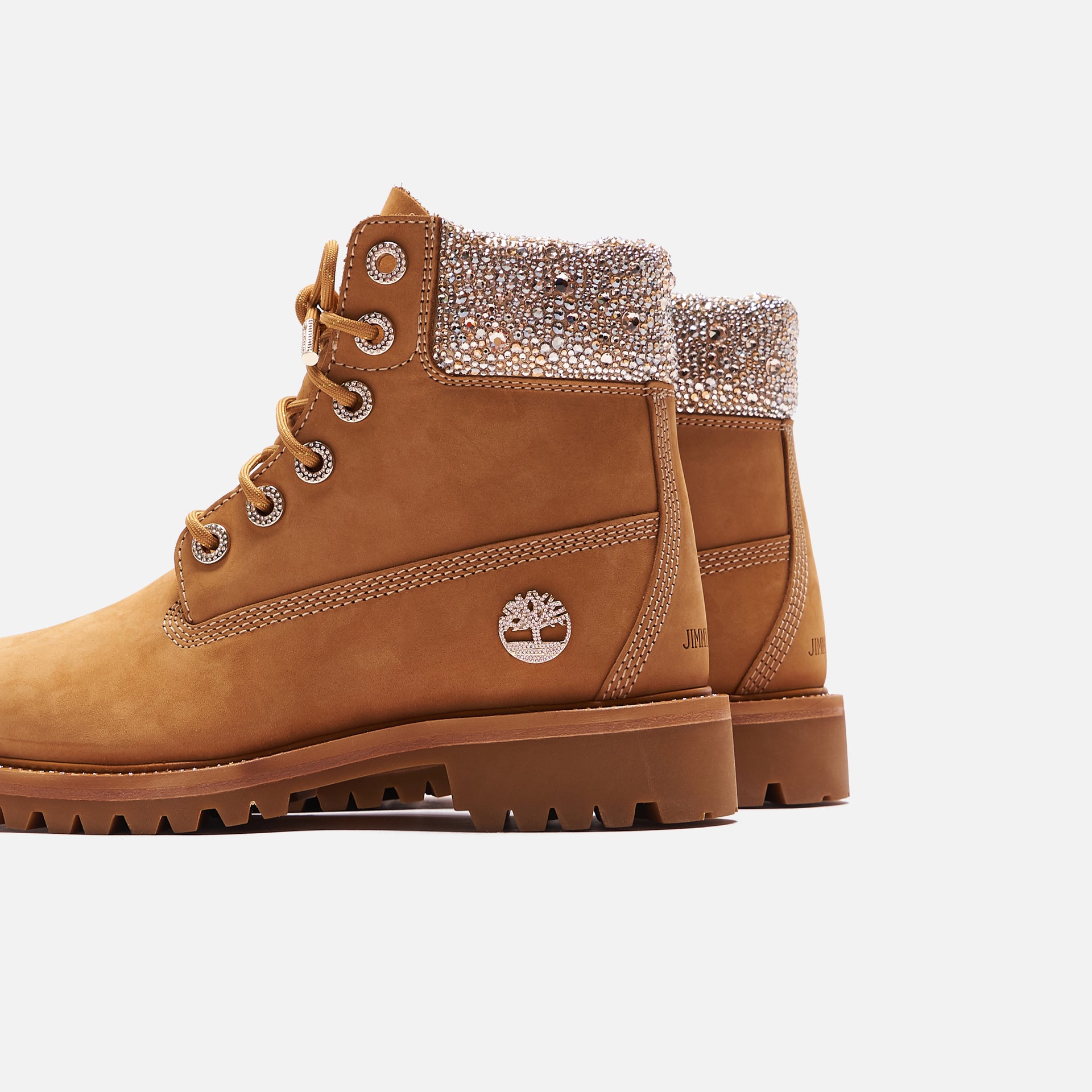 Timberland x Jimmy Choo WMNS Nubuck Boot - Crystal / Wheat