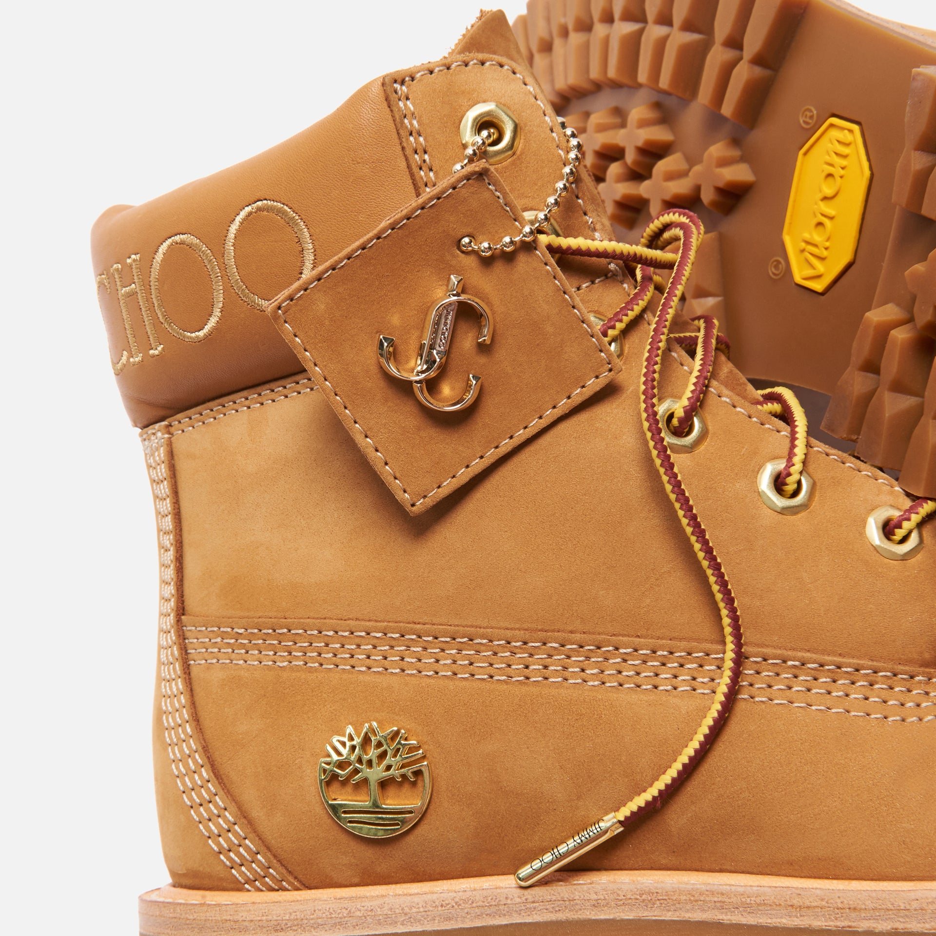 Timberland x Jimmy Choo WMNS Nubuck Boot - Glitter Spray / Wheat / Gold