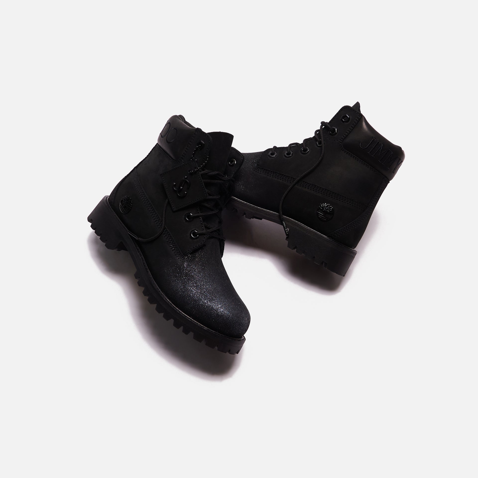 Timberland x Jimmy Choo WMNS Nubuck Boot - Glitter Spray / Black / Gunmetal