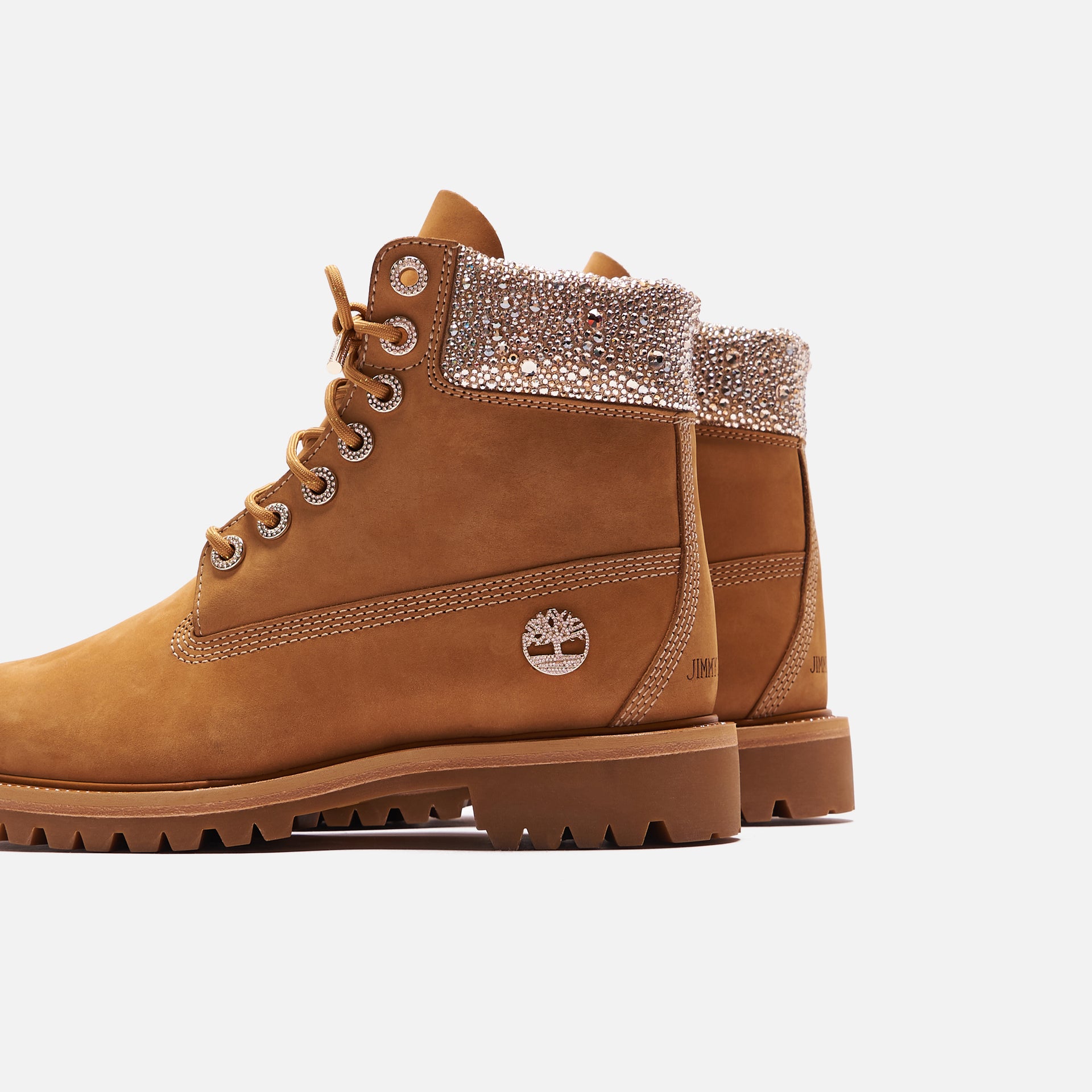 Timberland x Jimmy Choo Nubuck Boot - Crystal / Wheat