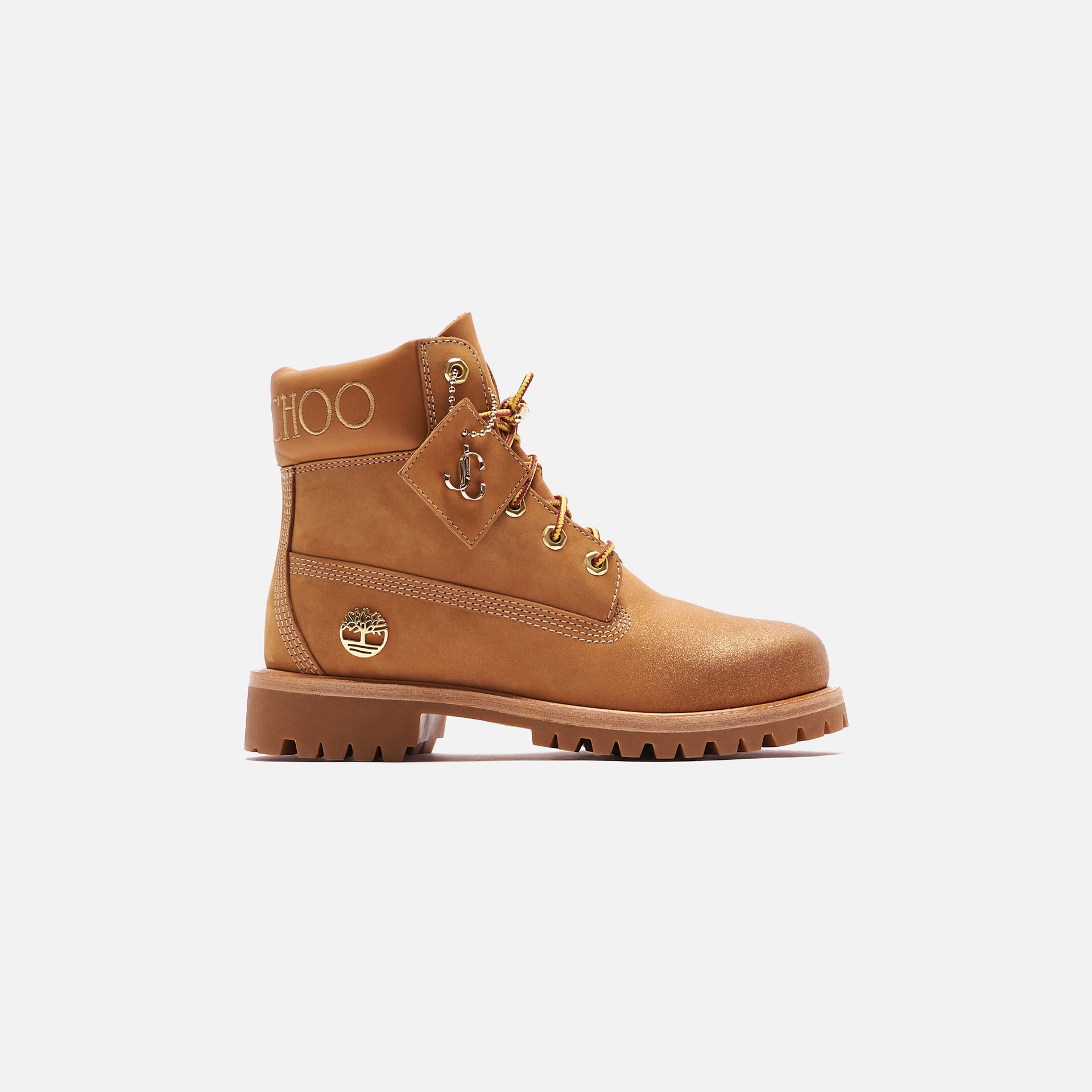 Timberland x Jimmy Choo WMNS Nubuck Boot - Glitter Spray / Wheat / Gold