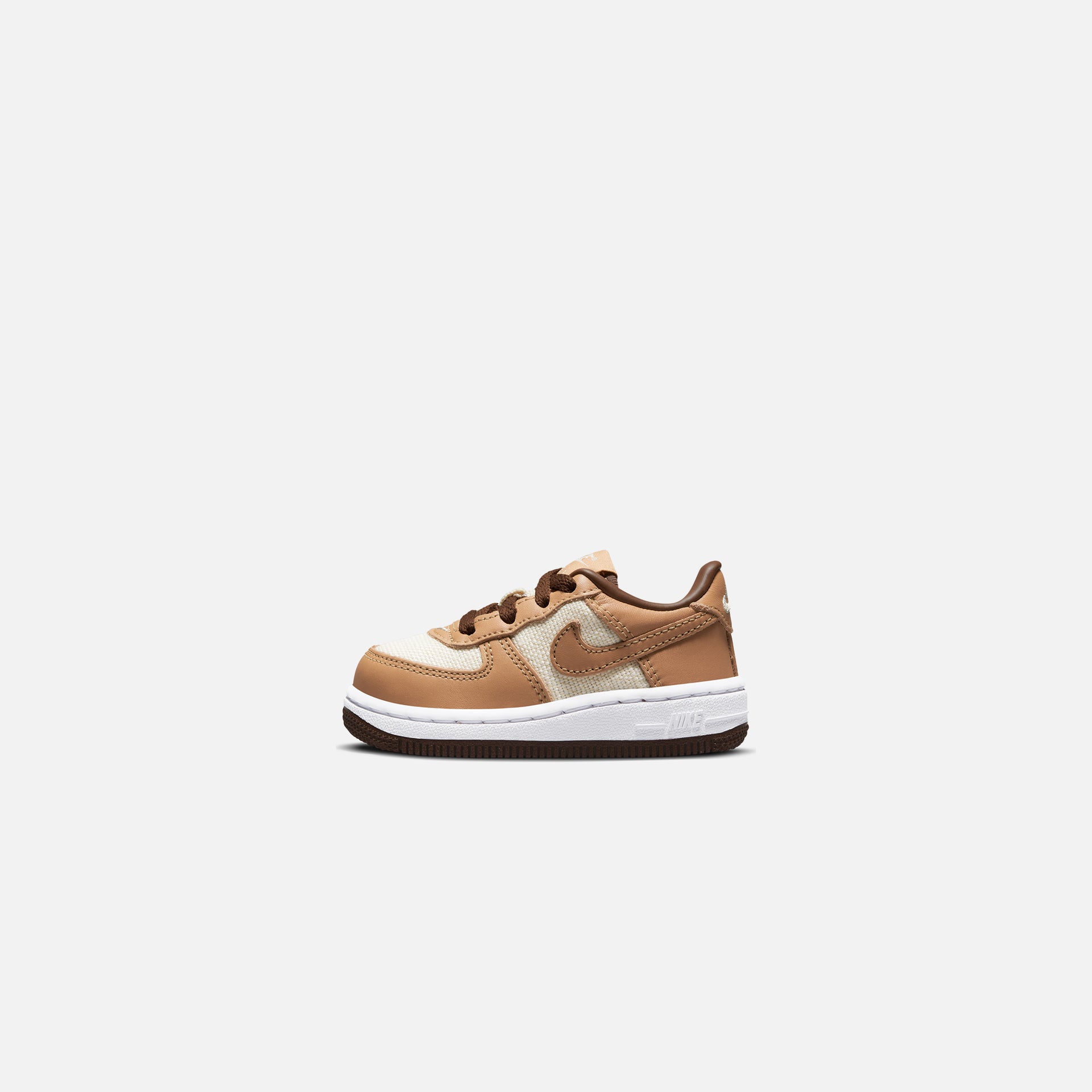 Nike TD Air Force 1 QS - Natural / Underbrush / Acorn