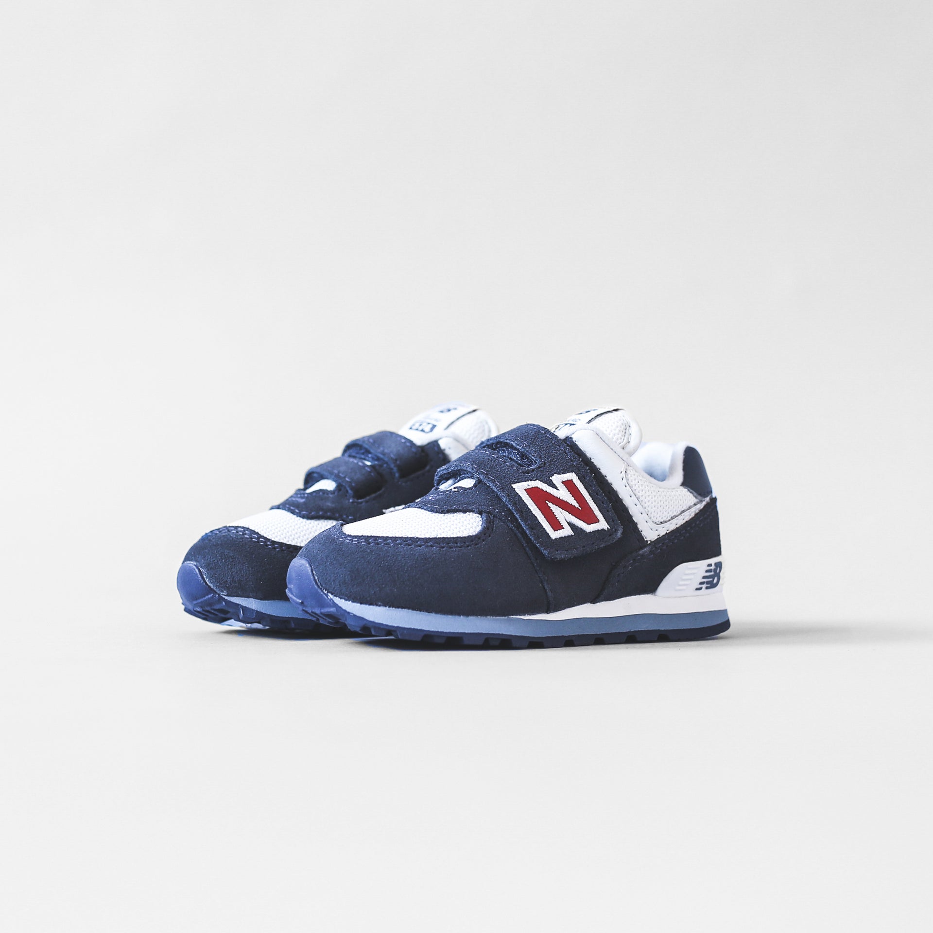 New Balance Kids IV574CN - Navy / Red