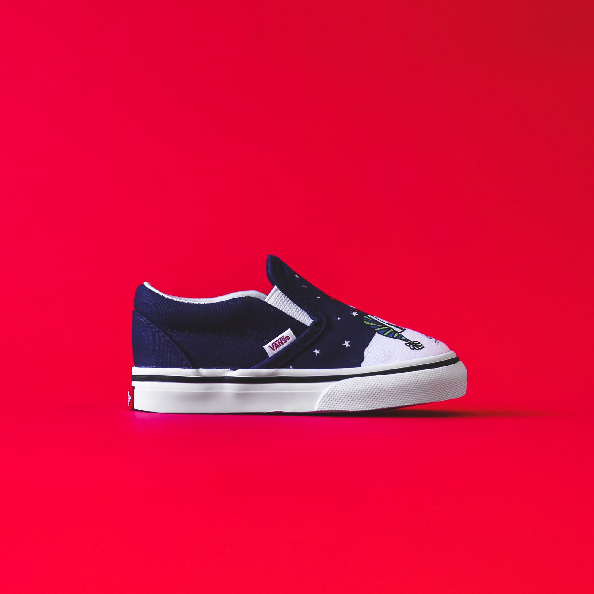 Vans x Peanuts Toddler Slip On Charlie Tree Kith