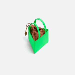 Talel Triangle Bag Small - Neon Green
