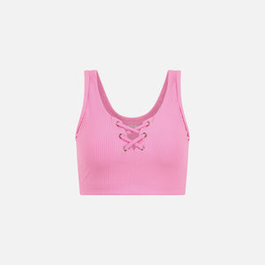 Year of Ours Ribbed Football Bra - Flamingo Pink