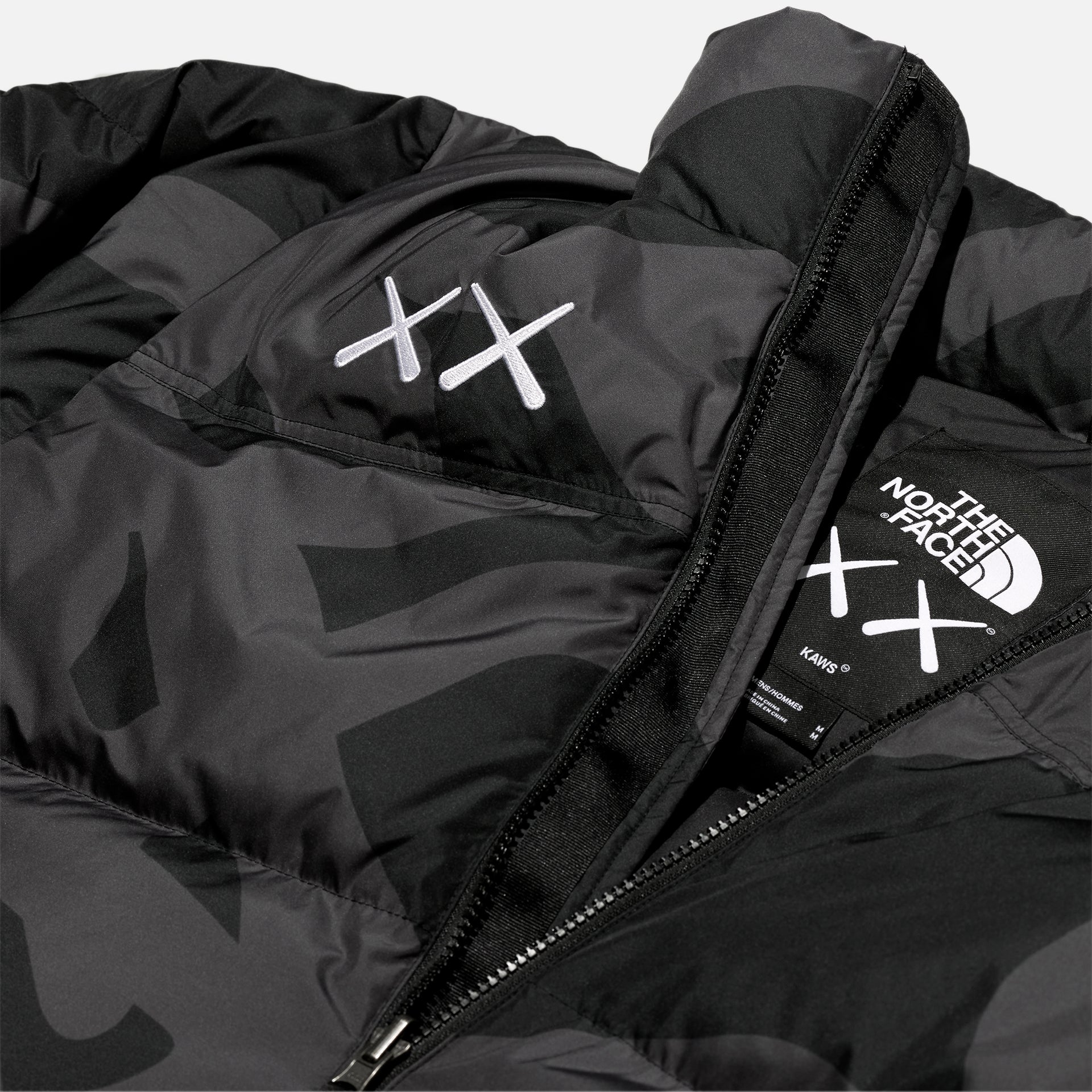 The North Face x Kaws Retro 1996 Nuptse Jacket - TNF Black