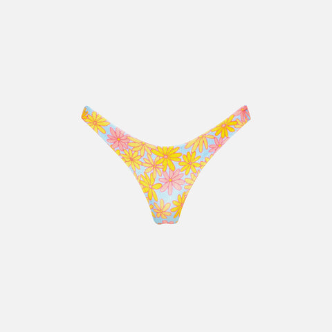 Triangl Mica Bottom - Sky Floral Velvet – Kith