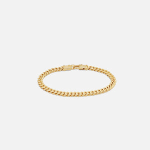 Tom Wood Curb Bracelet L 8.3 inches - Gold