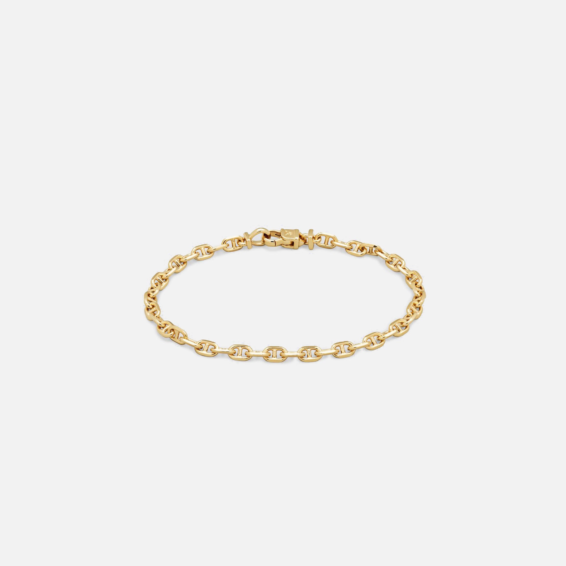 Tom Wood Cable Bracelet 8.3 inches - Gold