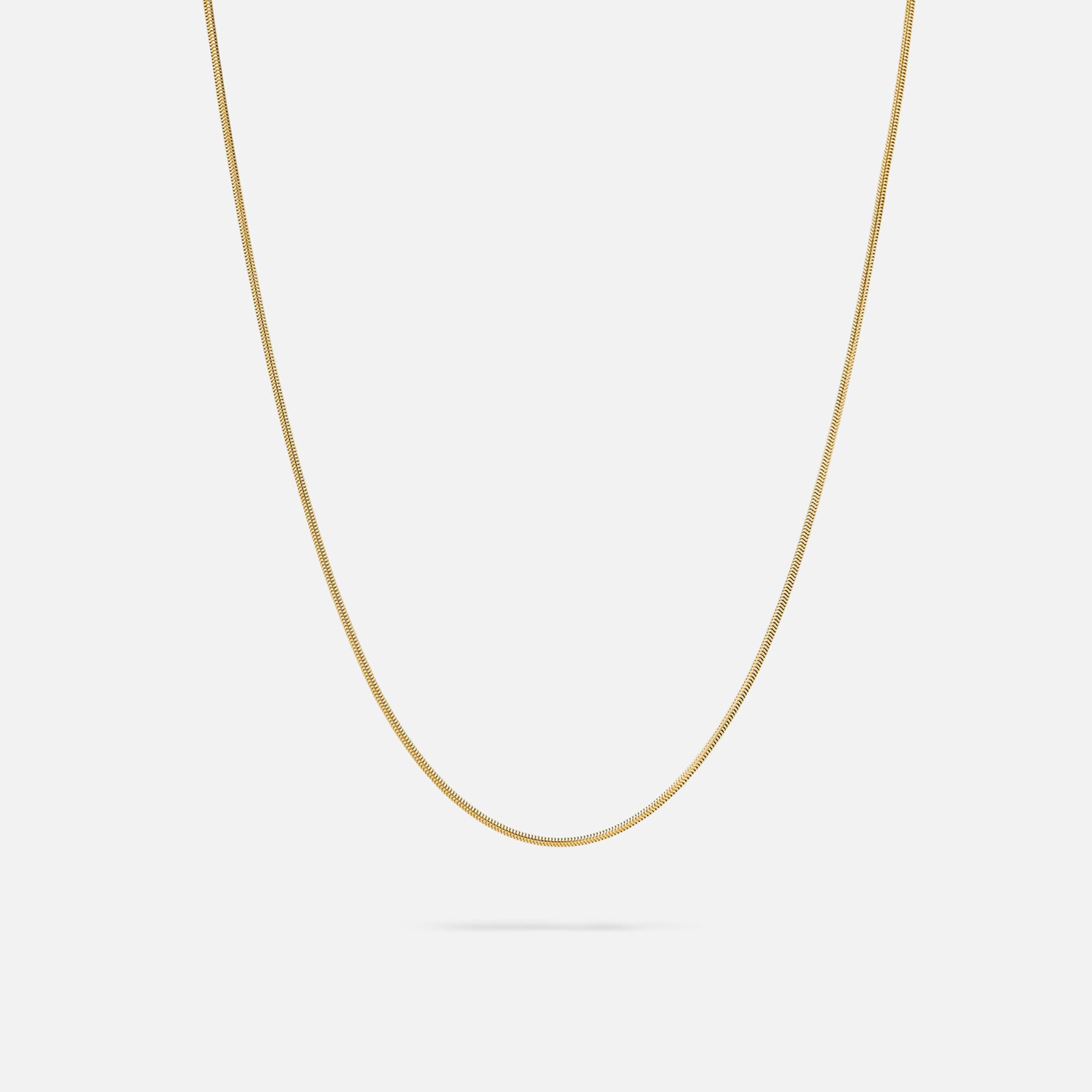 Tom Wood Boa Chain - Gold