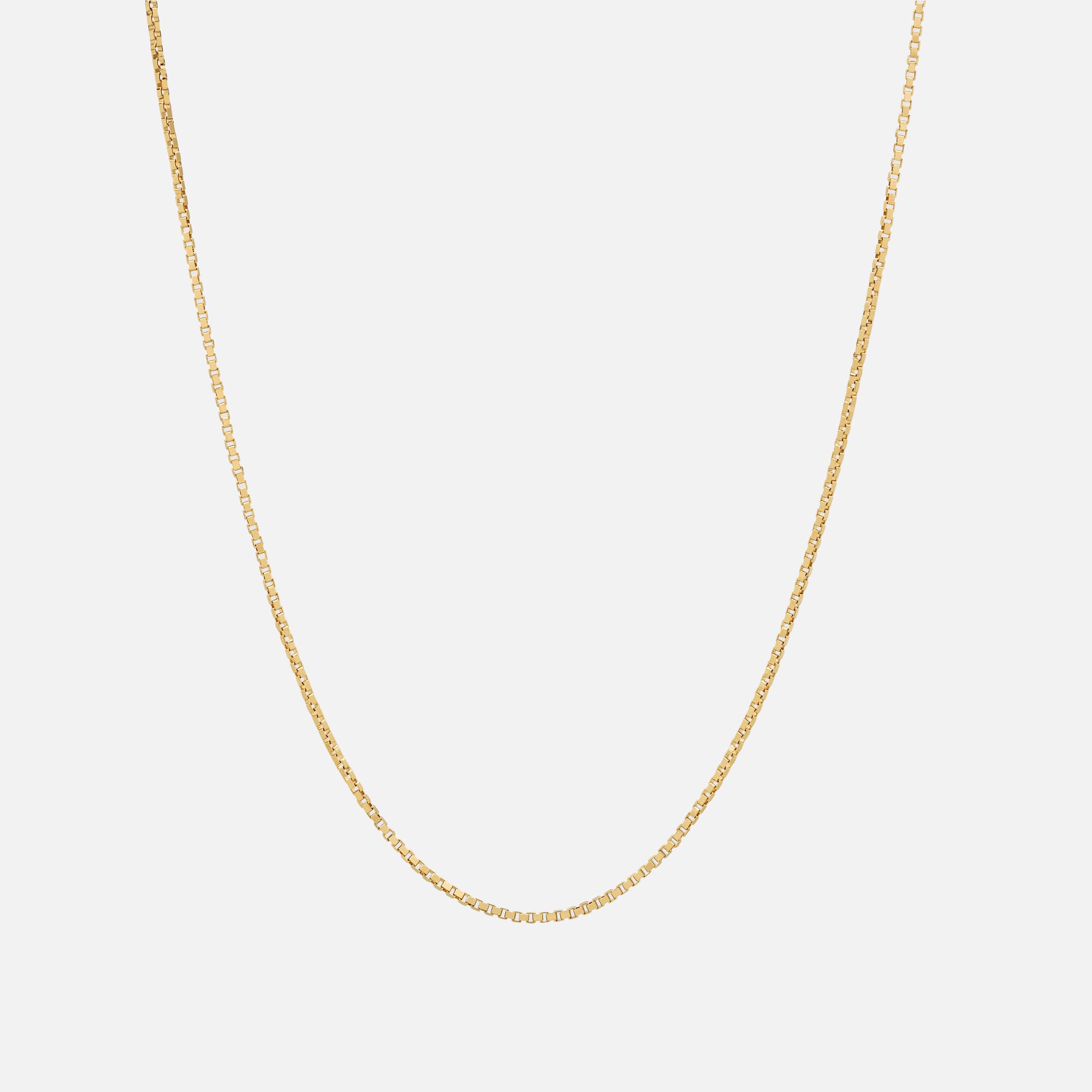 Tom Wood Square Chain 24.5 inches - Gold – Kith