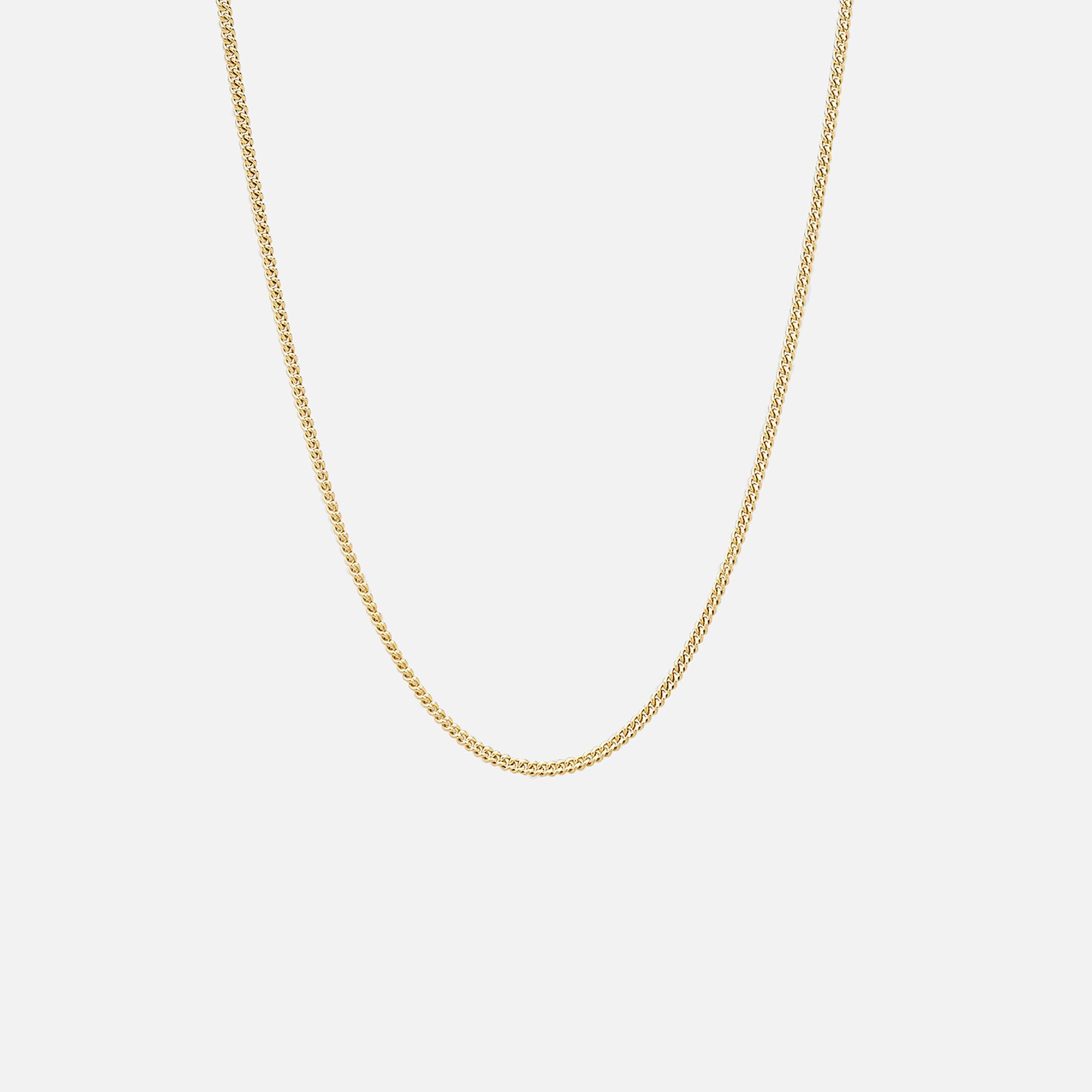 Tom Wood Curb Chain Slim Gold 20.5 inch - Gold – Kith