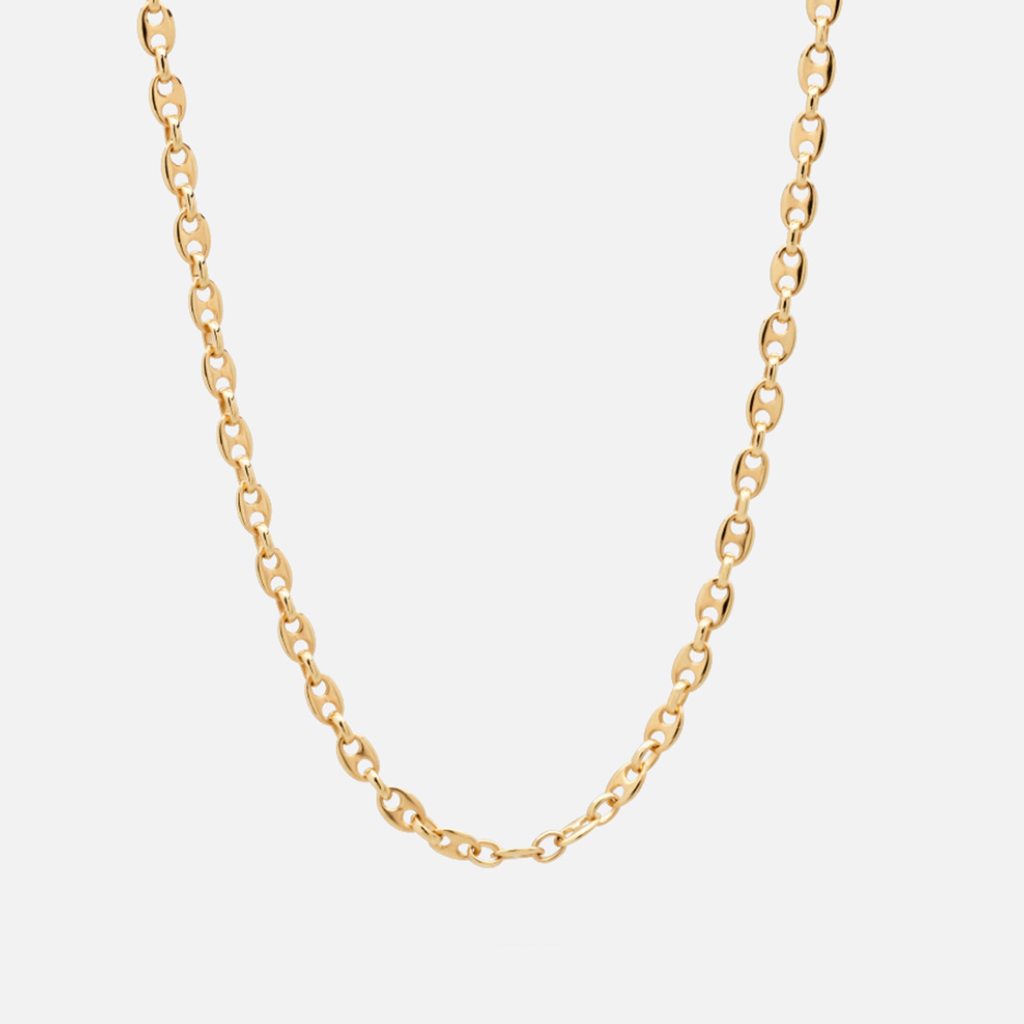 Tom Wood Bean Chain 20.5 inches - Gold – Kith