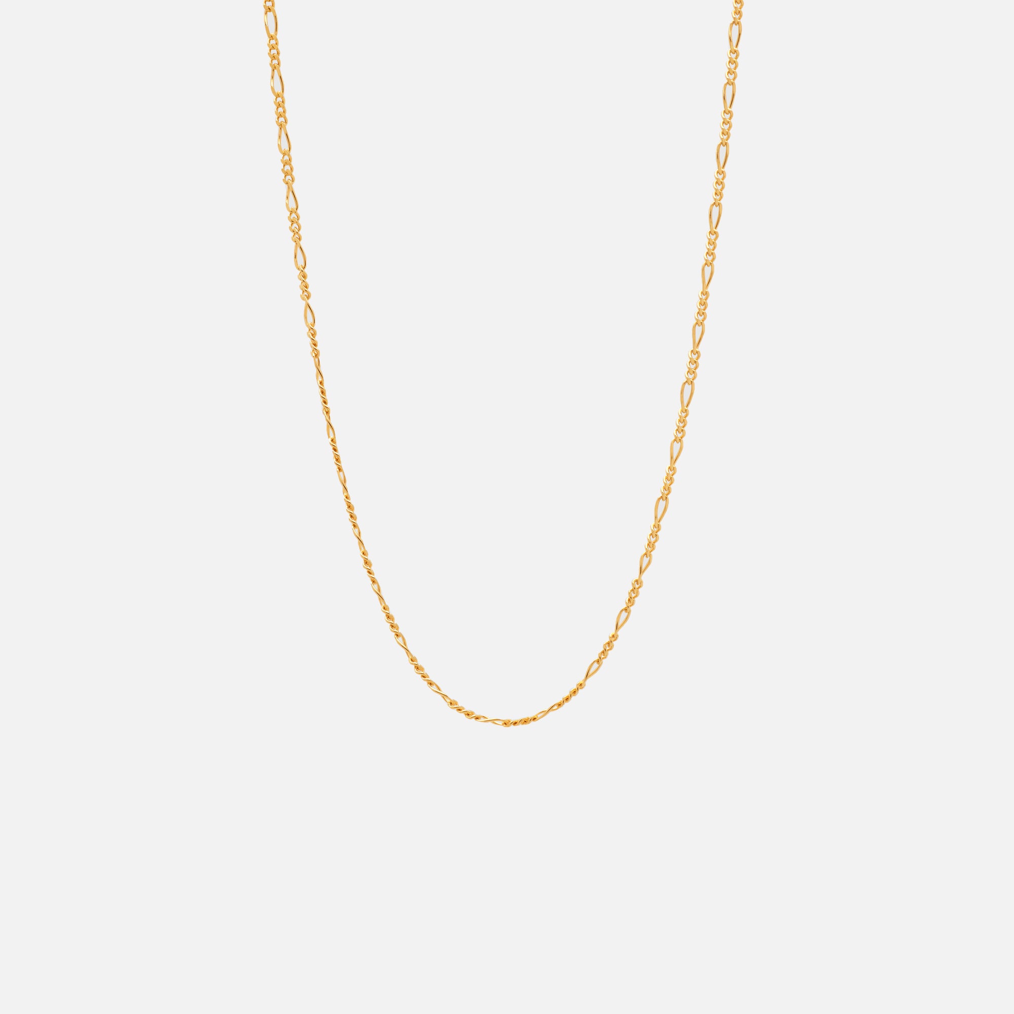 トムウッド　TomWood small figaro chain Tom Wood Figaro Chain Necklace - Gold – Kith
