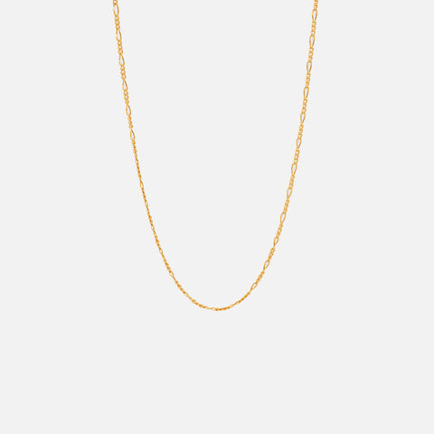 Tom Wood Figaro Chain Necklace - Gold