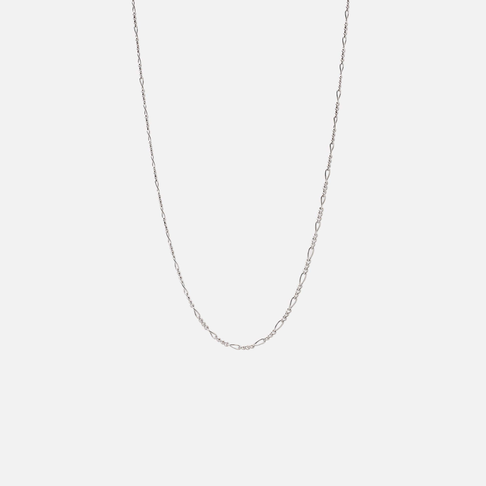 トムウッド　TomWood small figaro chain Tom Wood Figaro Chain Necklace - Silver – Kith