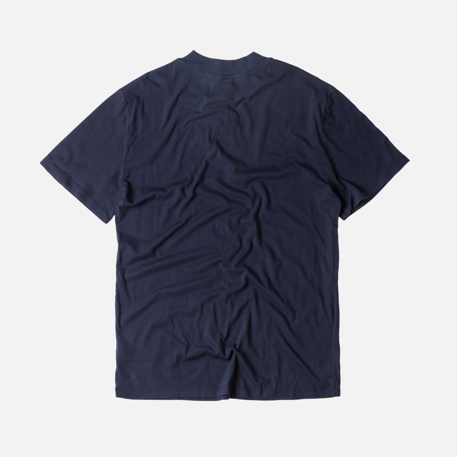 T by Alexander S/S High Crewneck Tee - Officer Blue