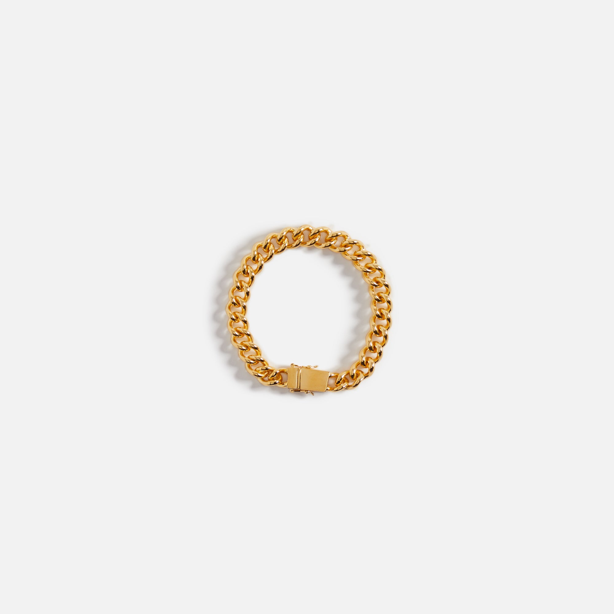 Tom Wood Lou Bracelet 9K Gold 7.7 - Gold – Kith