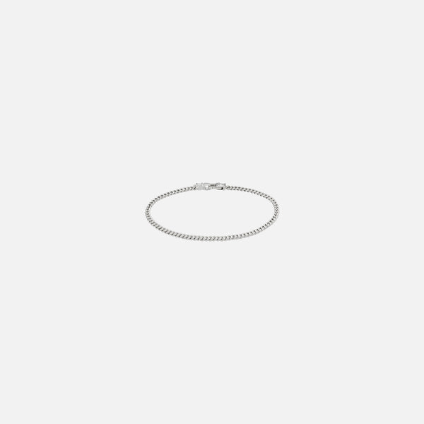 Tom Wood Curb Bracelet - Silver – Kith