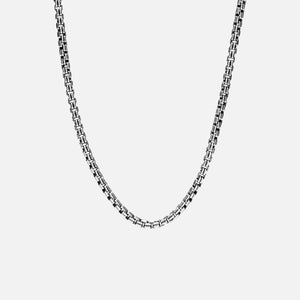 Tom Wood Venetian Double Chain Necklace - Silver
