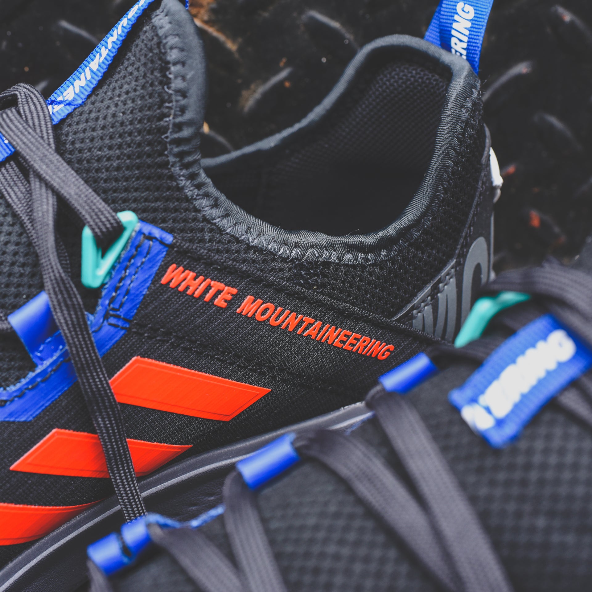 adidas Consortium x White Mountaineering Agravic Speed + - Core Black / Active Orange