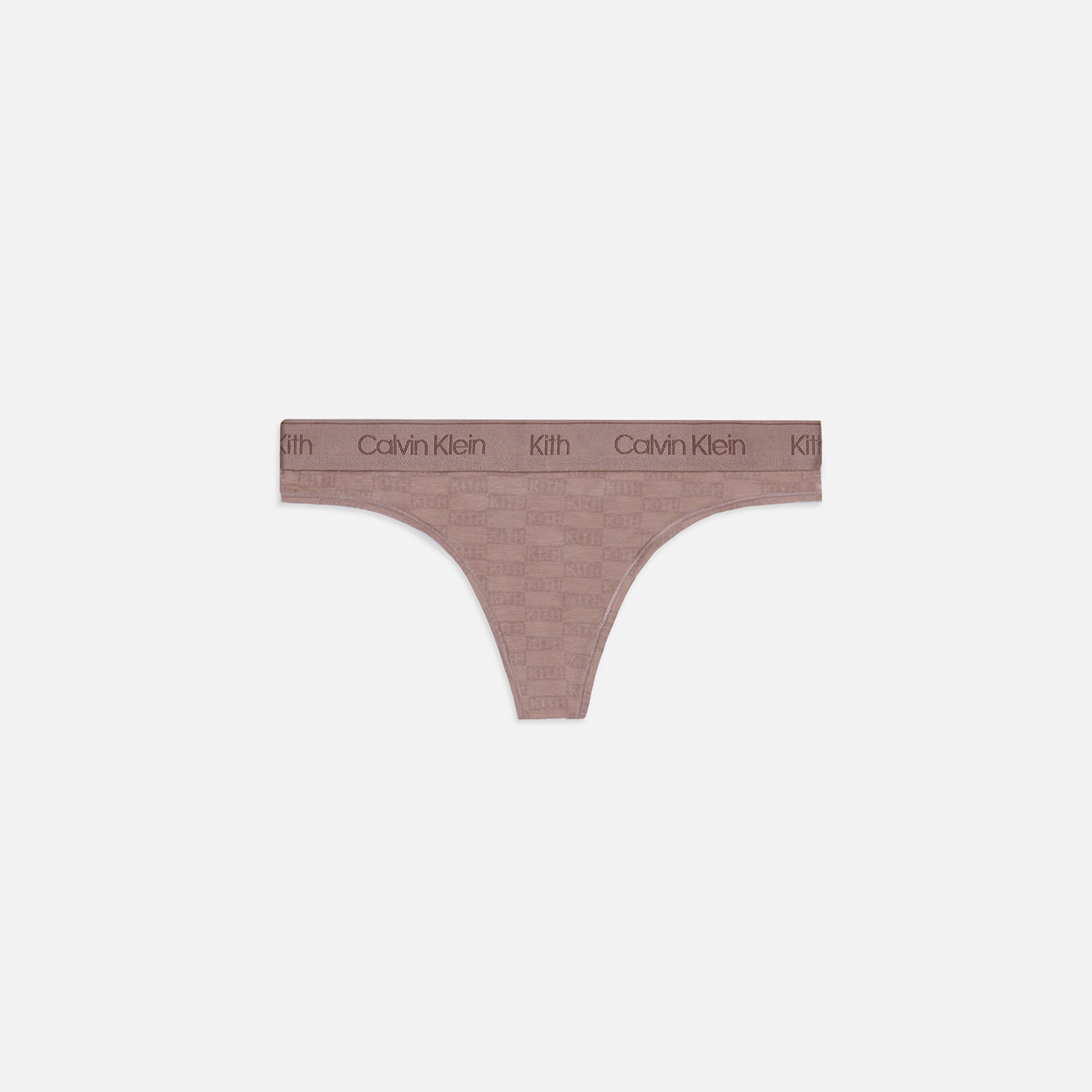 Kith Women for Calvin Klein Seasonal High Leg Tanga - Black