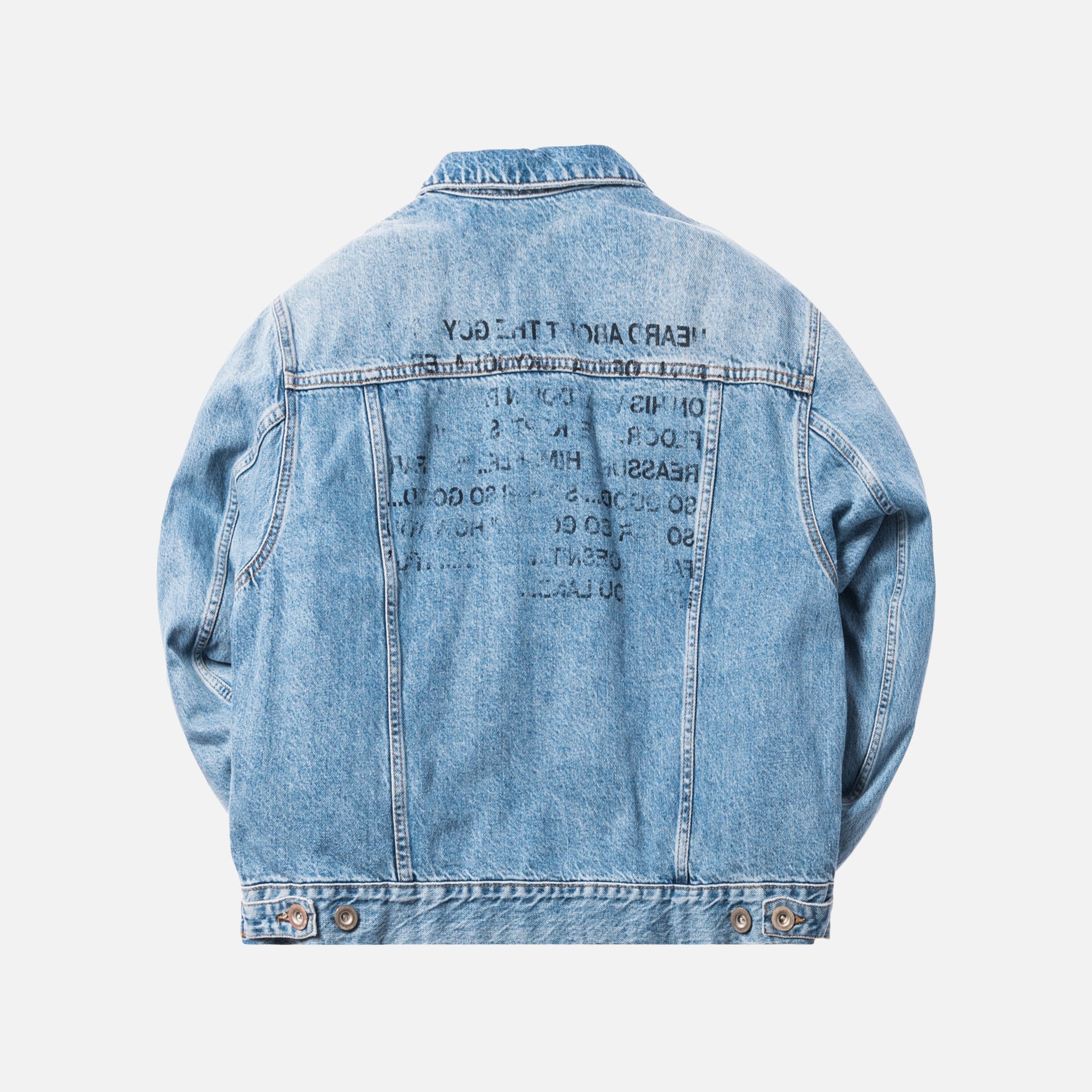 Unravel Project Intro H Rigid Denim Chopped Jacket -  Indigo