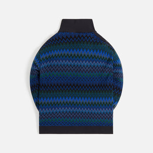 Missoni Round Neck Sweatshirt - Multi / Navy