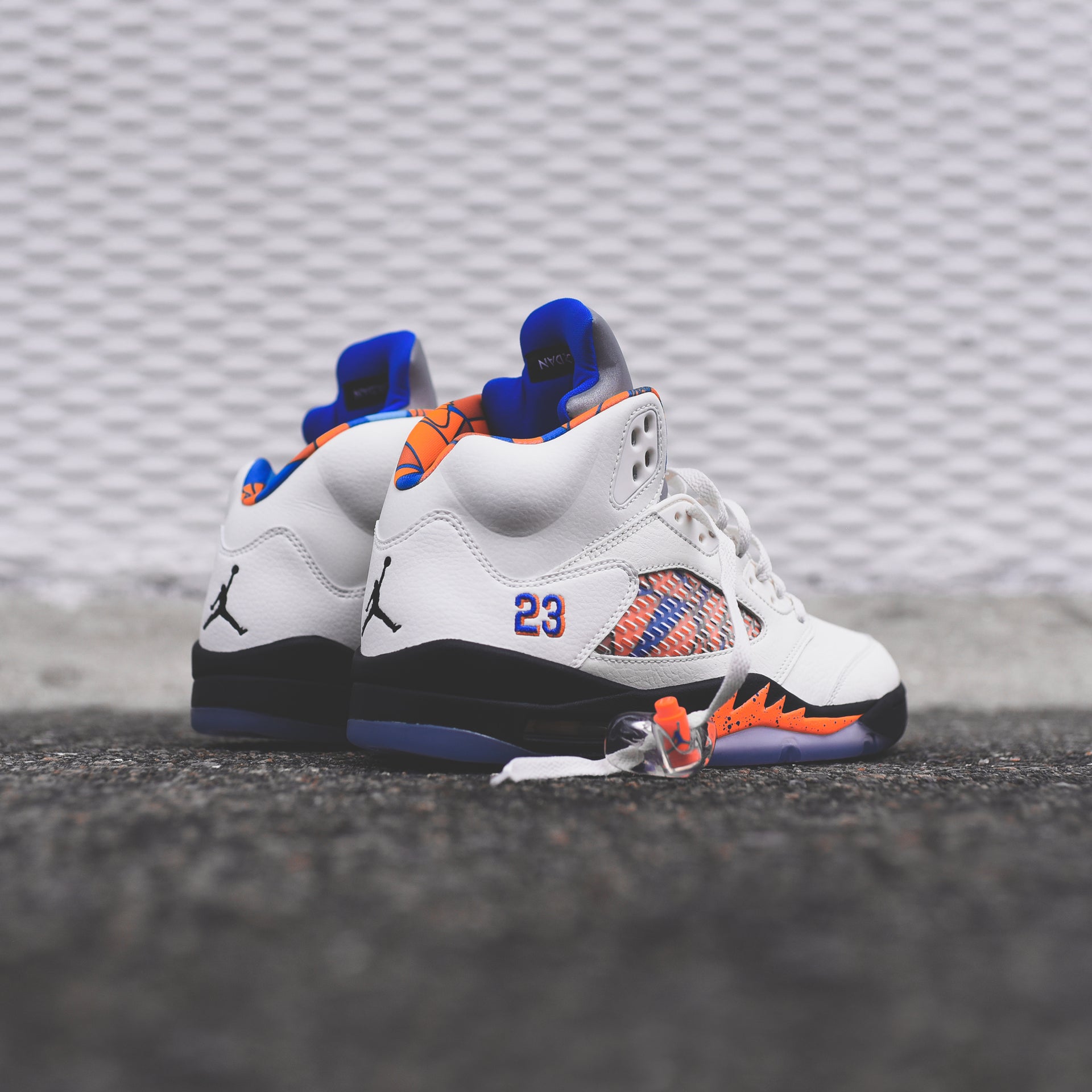 Nike TD Air Jordan 5 Retro - Sail / Racer Blue / Cone Black