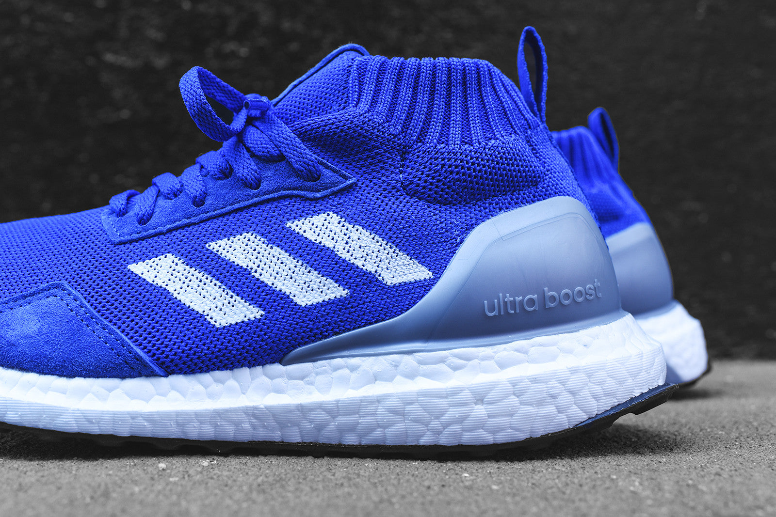 adidas Consortium UltraBoost Mid Run Thru Time - Blue / White