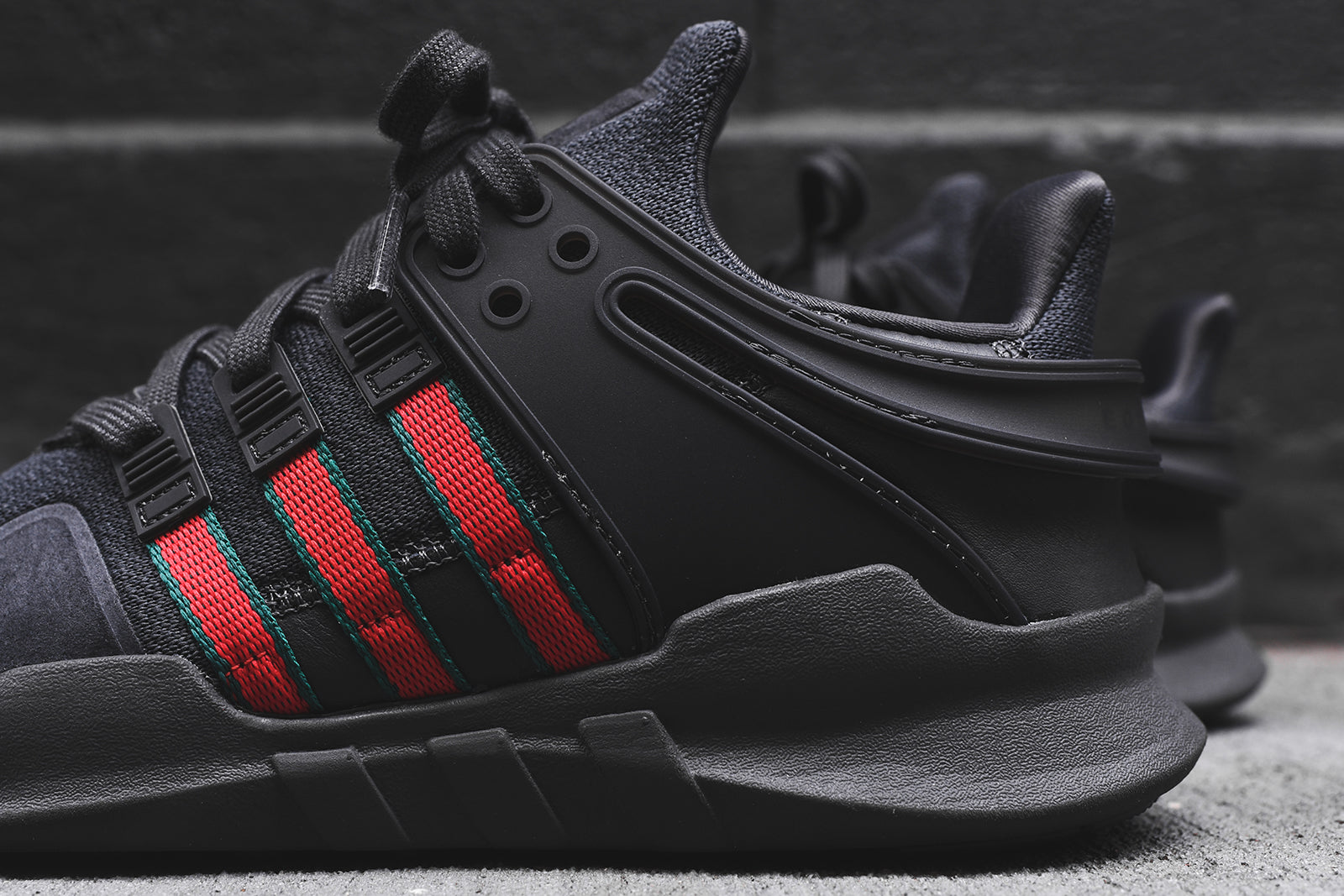 adidas eqt red and black