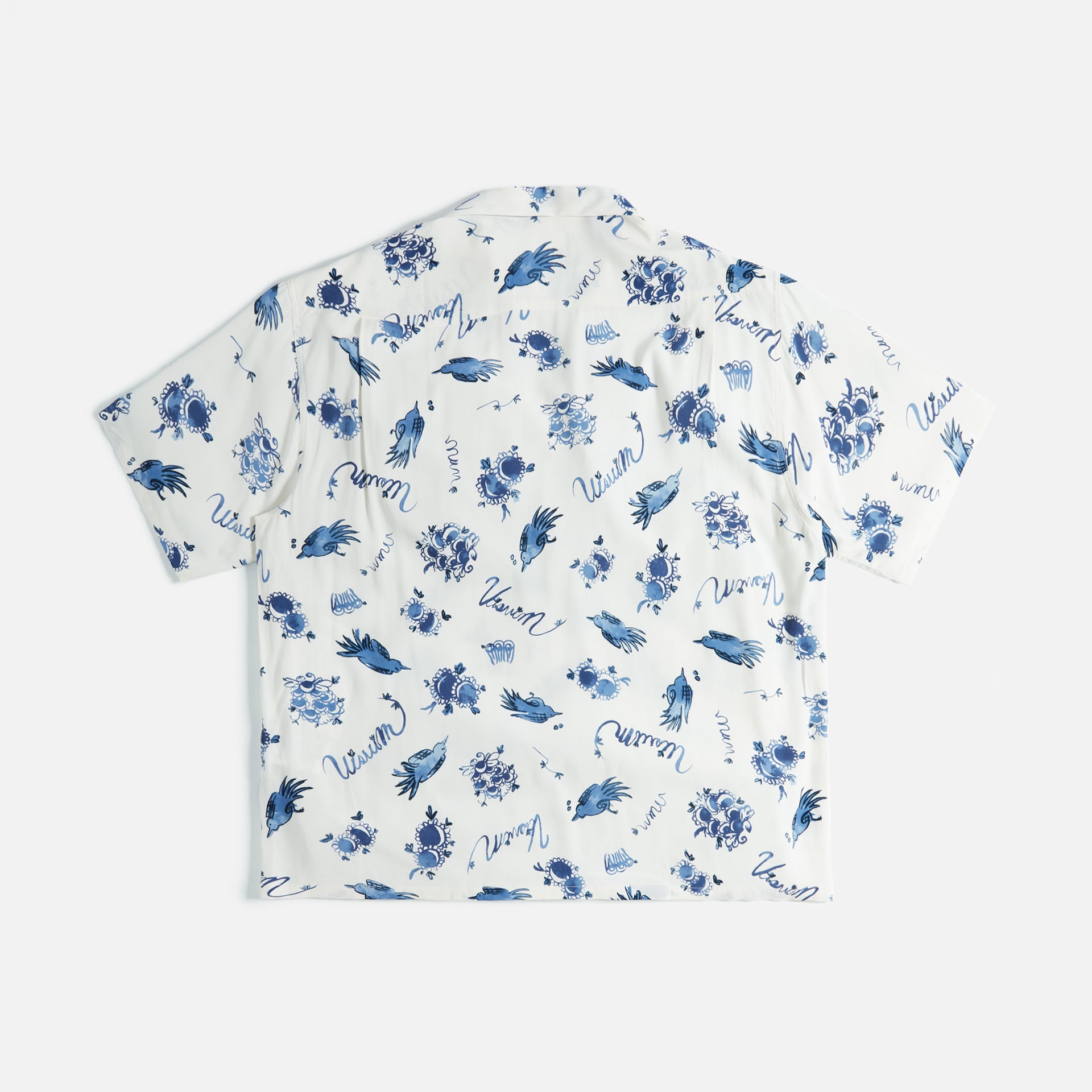 Visvim Wallis Shirt Sunnybird - Navy