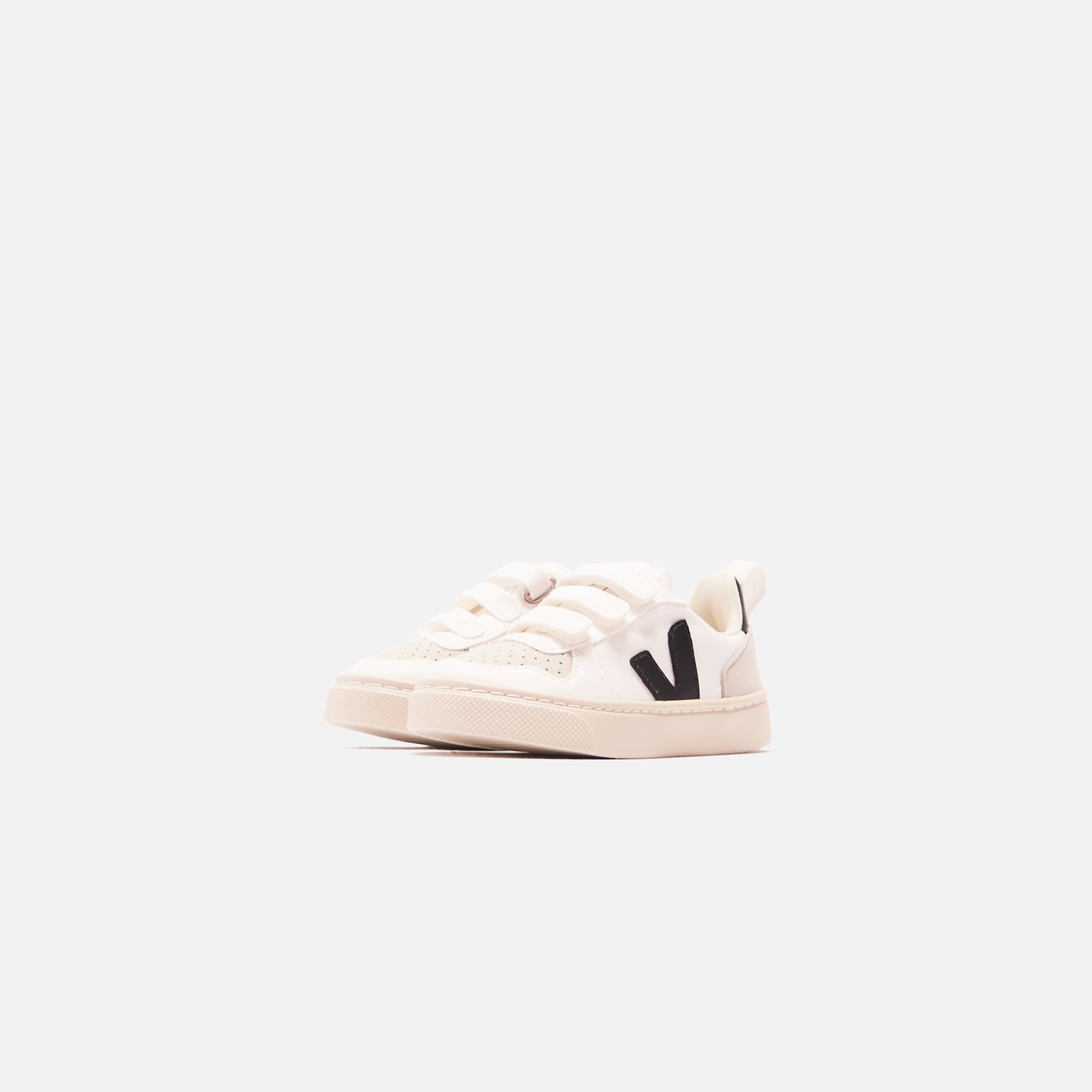 Veja Kids V10 Velcro - White / Black